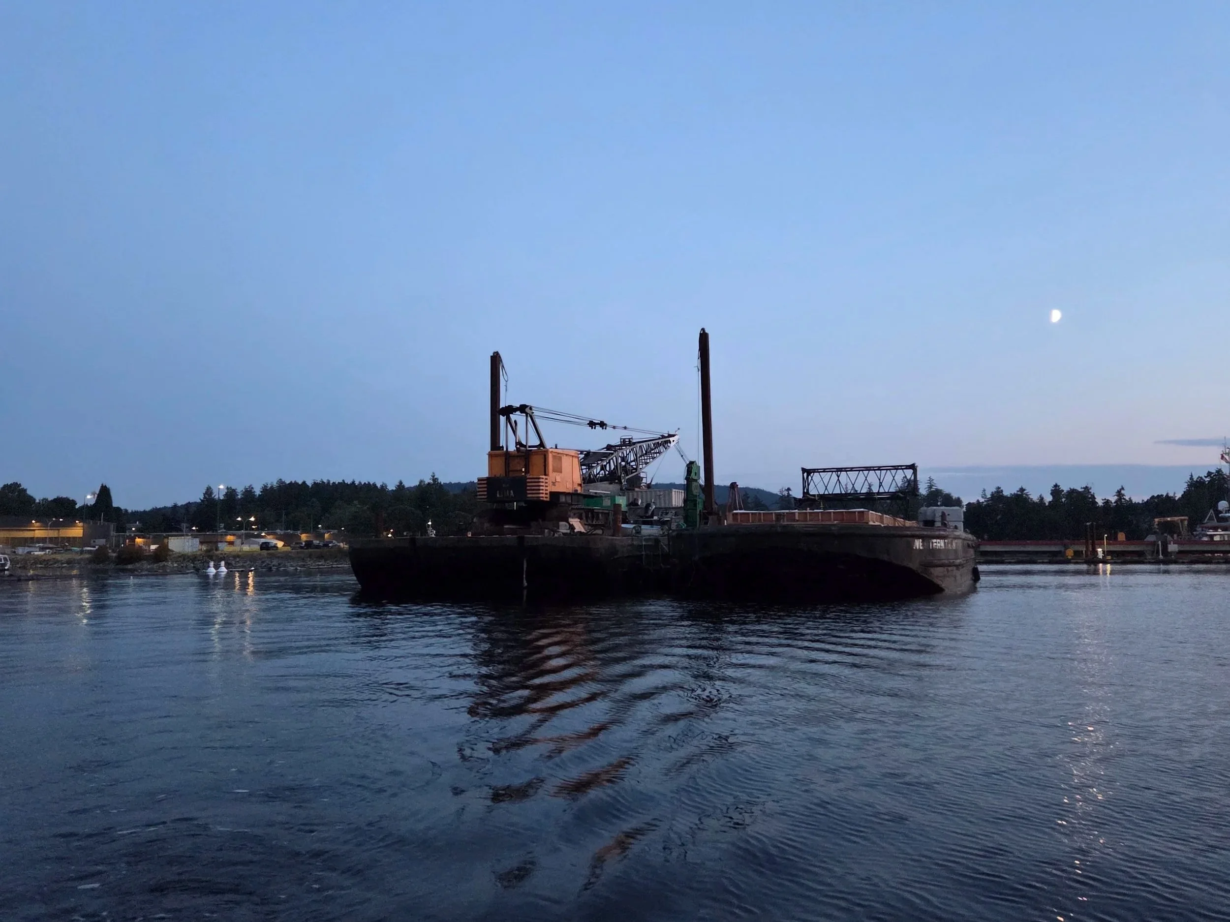 YYJ Float plane Breakwater Anchor Replacement