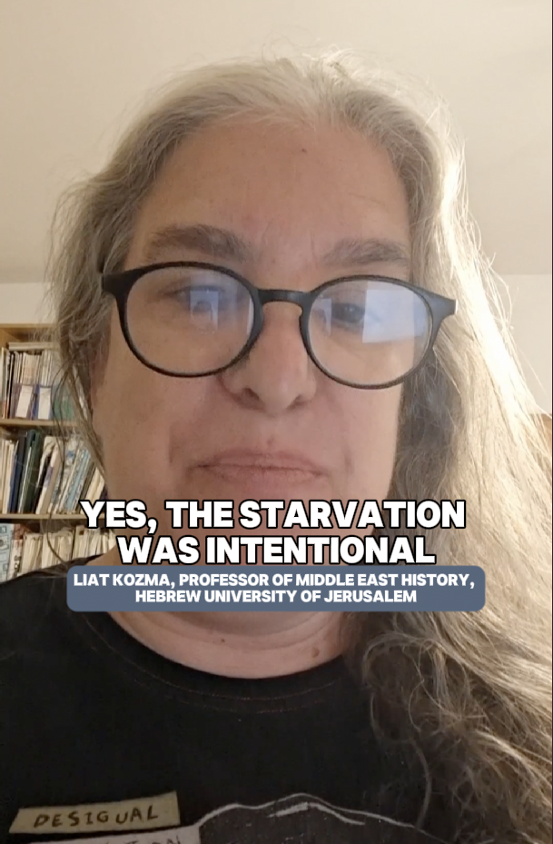 "Yes, The Starvation Was Intentional" - Drs. Liat Kozma & Lee Mordechai (Hebrew University of Jerusalem)

 
Prof: Drs. Liat Kozma & Lee Mordechai, Topic: International Law, Topic: Violence, Time: 2023 - Present, Pro-Palestinian, Humanitarian Aid, Sta