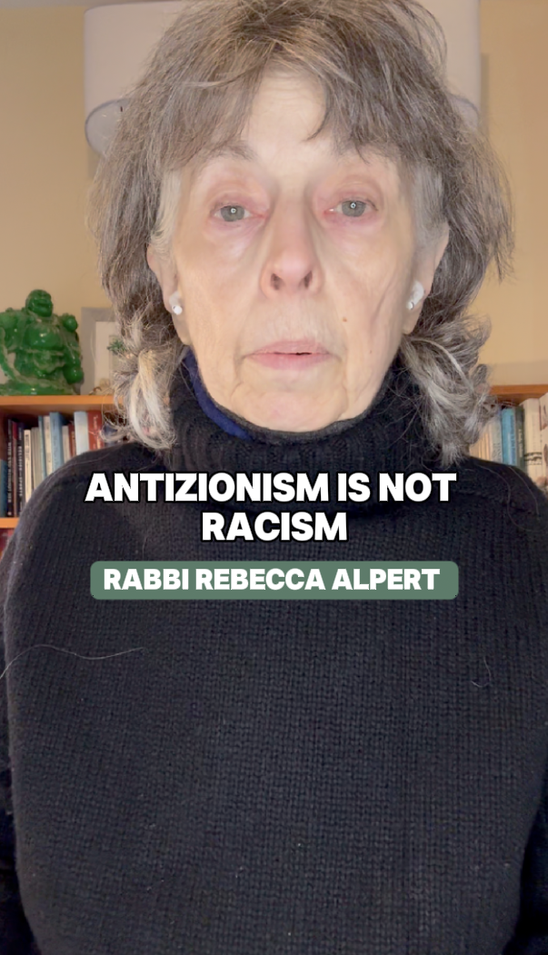 "Antizionism Is Not Racism" - Rabbi Rebecca Alpert

 
Prof: Rabbi Rebecca Alpert, Topic: Antisemitism, Topic: Israel & the World, Topic: Violence, Time: 2023 - Present, Time: 1880s - 1948, Time: 1948 - 1967, Time: 1967 - 2000, Time: 2000 - 2023, Anti