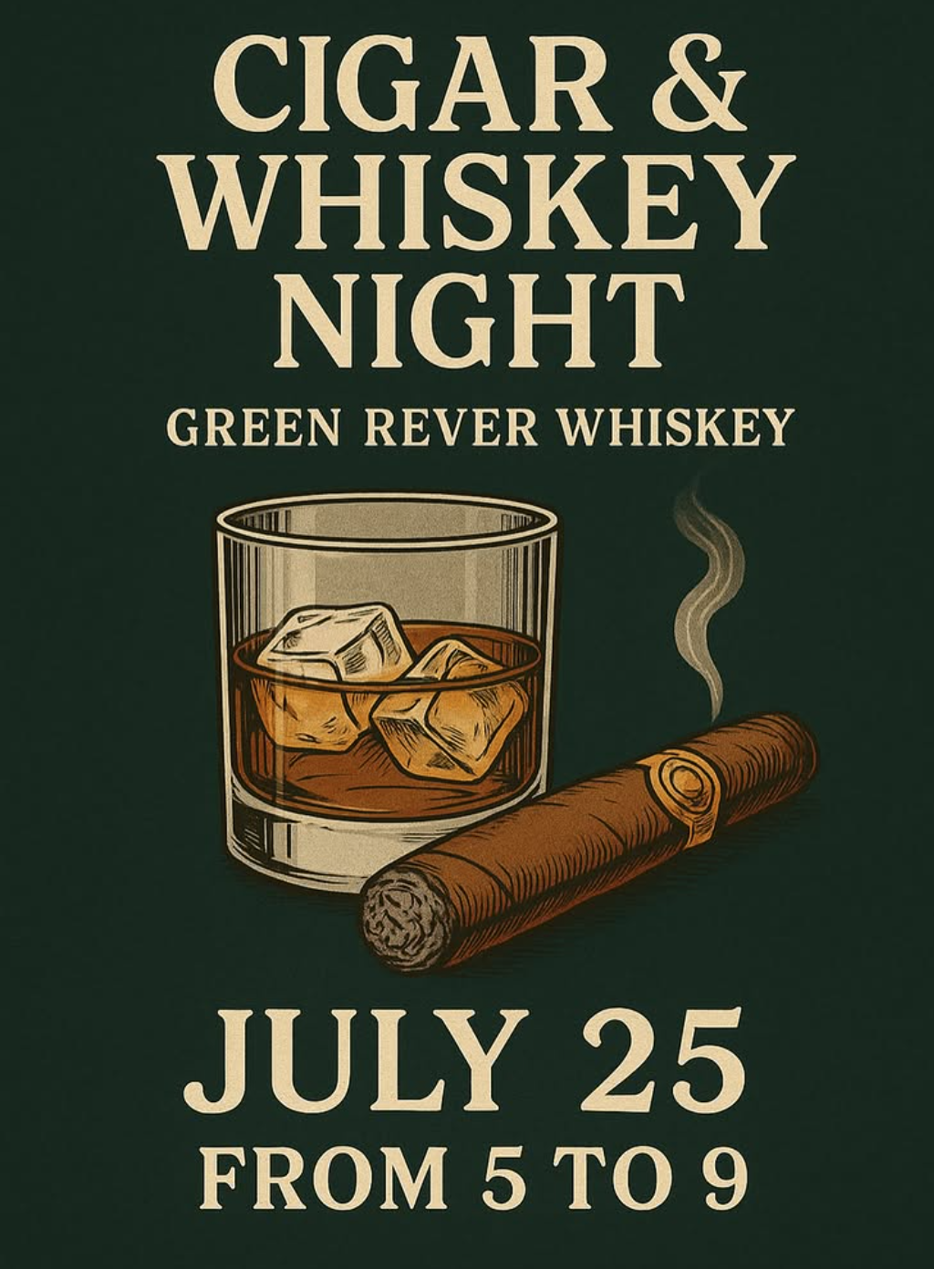 Cigar and Whiskey Night
