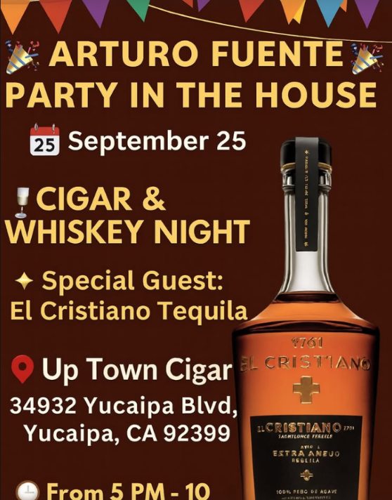 Arturo Fuente Cigar and Whiskey Night