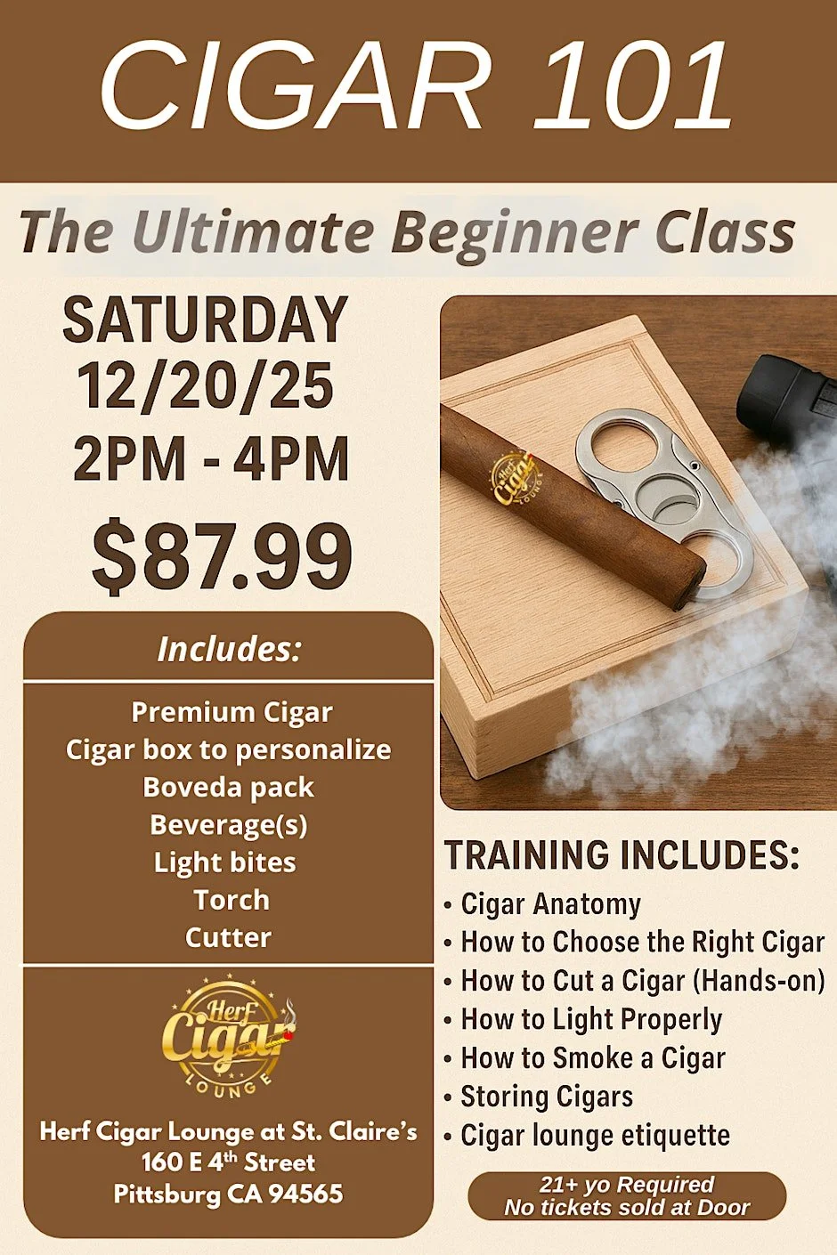 Cigar 101: The Ultimate Beginner Class