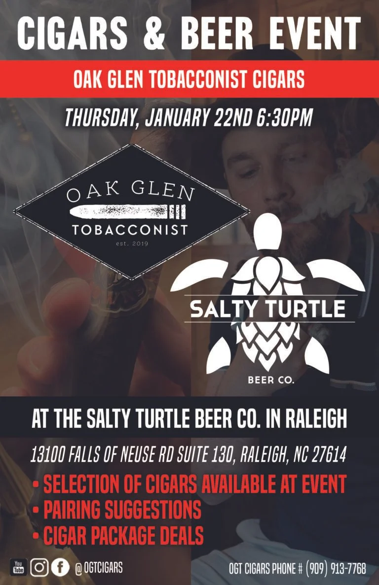 Cigars & Beer Night At The Salty Turtle Beer Co.
