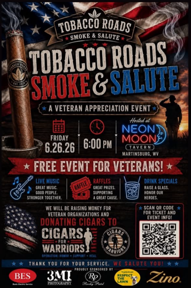 TOBACCO ROADS SMOKE &amp; SALUTE
