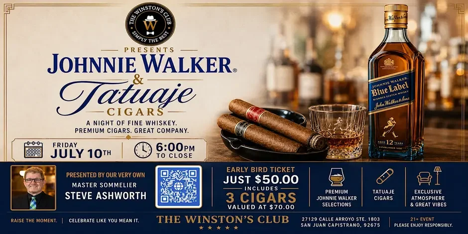 Johnnie Walker Blue Label & Tatuaje Cigar Experience