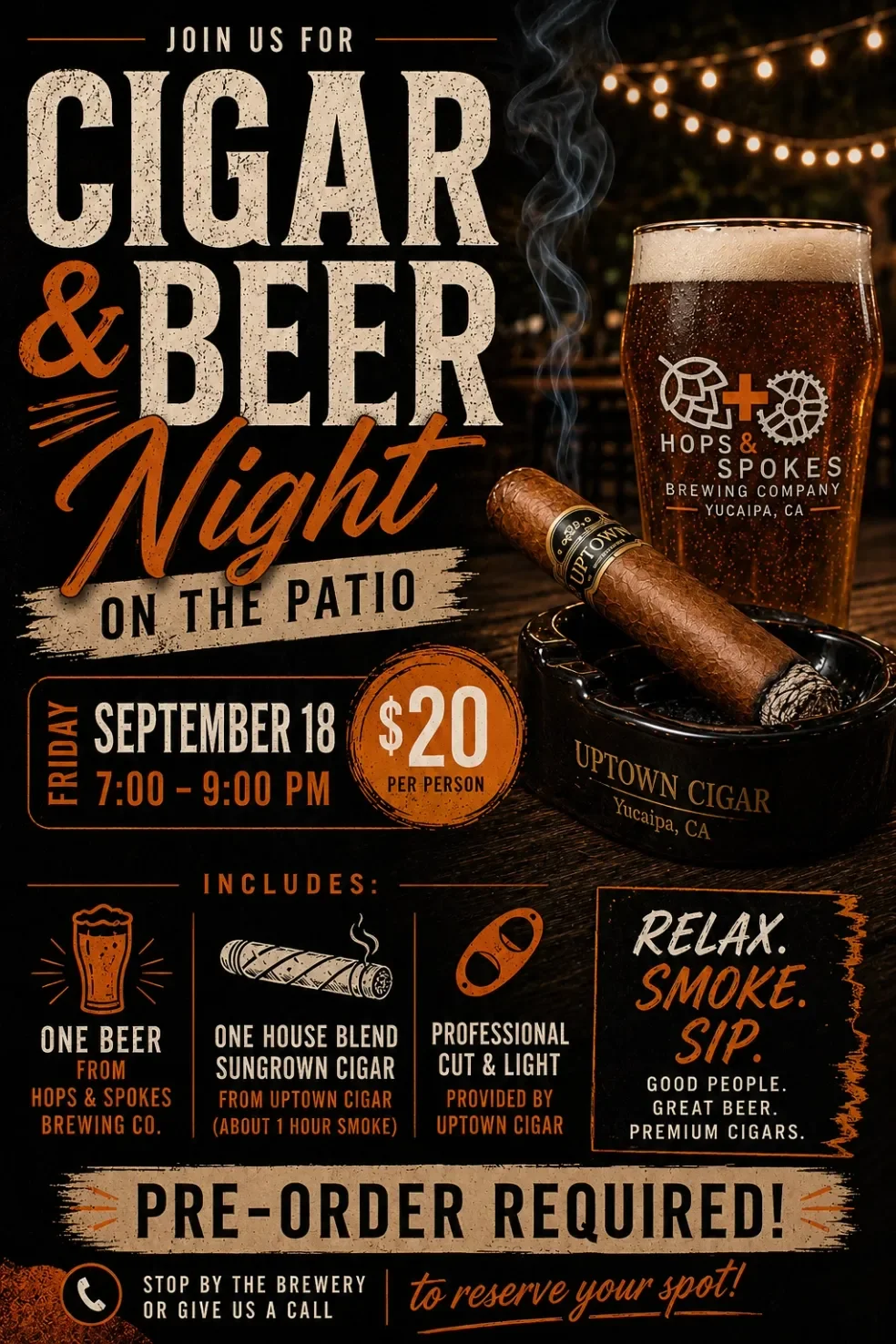 Cigars & Beer