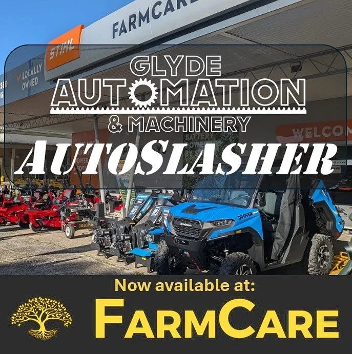 Exciting news for customers in the Northern Rivers Region of NSW. Our AutoSlasher machines are now available @farmcaremullumbimby ! 

FarmCare are a family owned &amp; operated business with a presence of over 35 years in the Byron Bay, Ballina &amp;