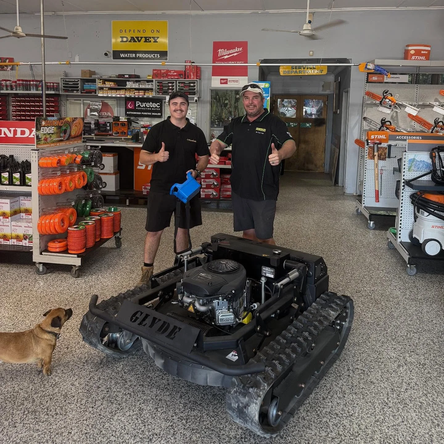 Another AutoSlasher out the door. Drop in and see Mick, Tony &amp; the rest of the team @farmcaremullumbimby to learn about the AutoSlasher in person today!