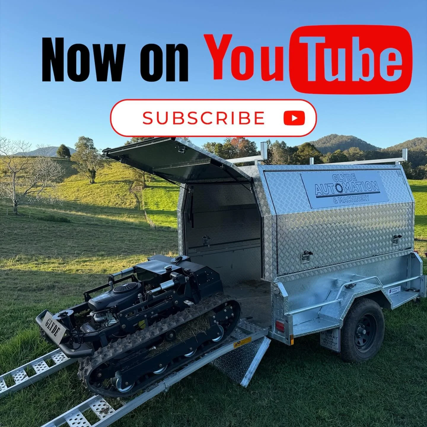You can now find us on YouTube, search Glyde Automation &amp; Machinery to see videos of the AutoSlasher doing its thing!