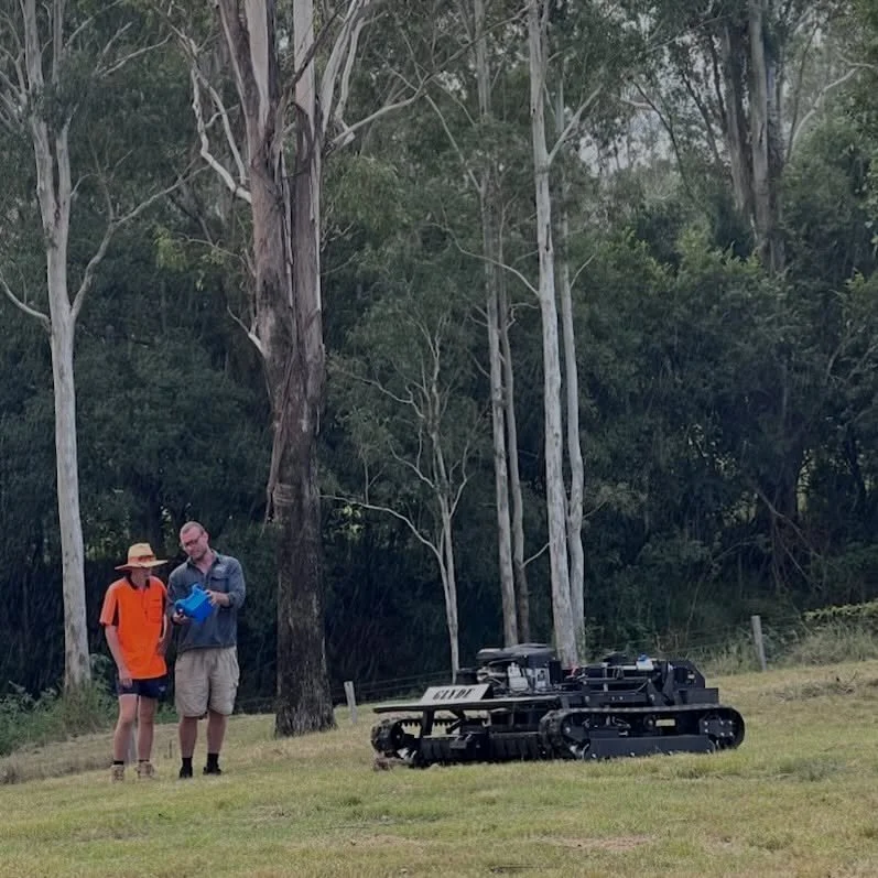 We don&rsquo;t just ship you a machine and leave you with a manual.

Every AutoSlasher with the Automation Add-On includes full on-site installation.
We come to your property, map the mowing area, install the machine, and train you in person.

When w