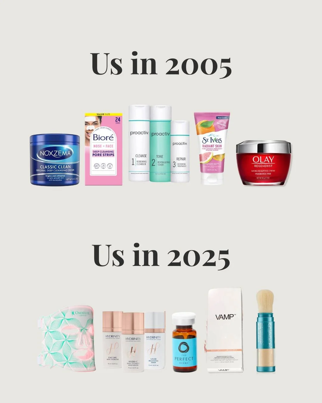 20 years of skincare ⏱️

And we are so happy that it's evolved!

 #gilbert #smallbusiness #gilbertaesthetics  #botox #filler #gilbertinjectables #facials #gilbertaesthetician #azfacials #skincare