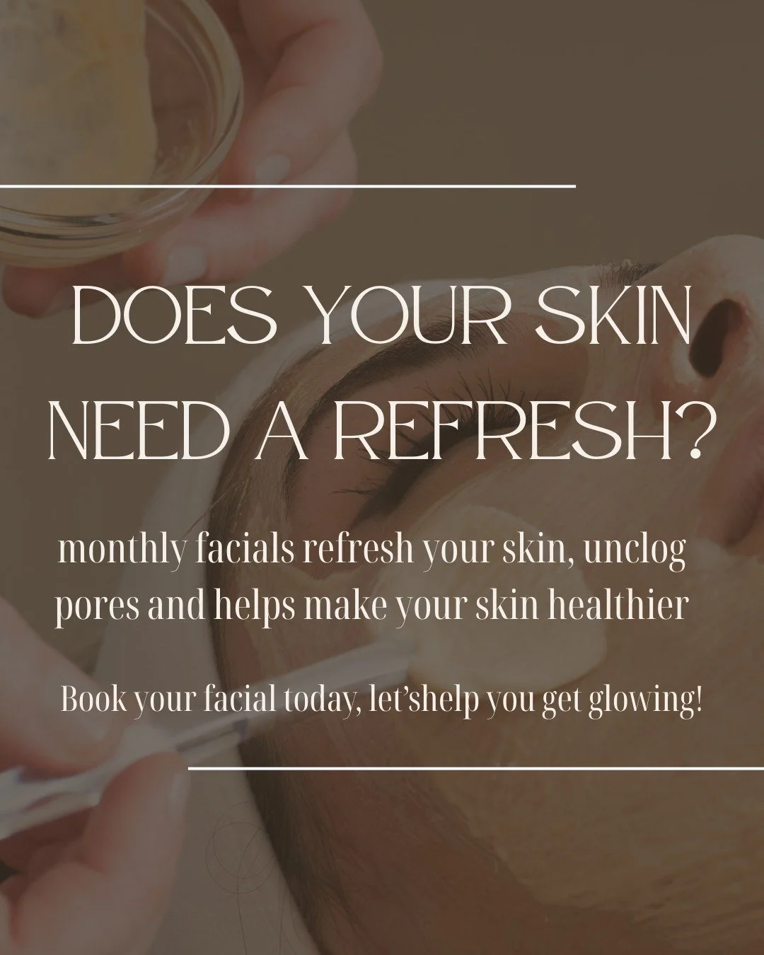 Come get a facial with us before the holidays! Let's get you glowing like the star on top of the Christmas tree 🎄

Call us to book or book online 480-771-7202 📞

 #facials #gilbertaesthetician #azfacials #gilbert #smallbusiness #gilbertaesthetics