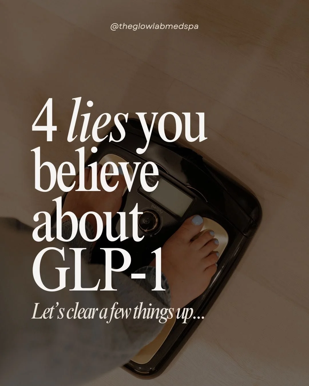 Here's what no one tells you about GLP-1 👀

It's not just another quick fix for weight loss, your journey is unique&mdash;and so is your treatment plan! Come see us for all of your GLP questions and concerns!

📞 480-771-7202
📍The Glow Lab
  Gilber