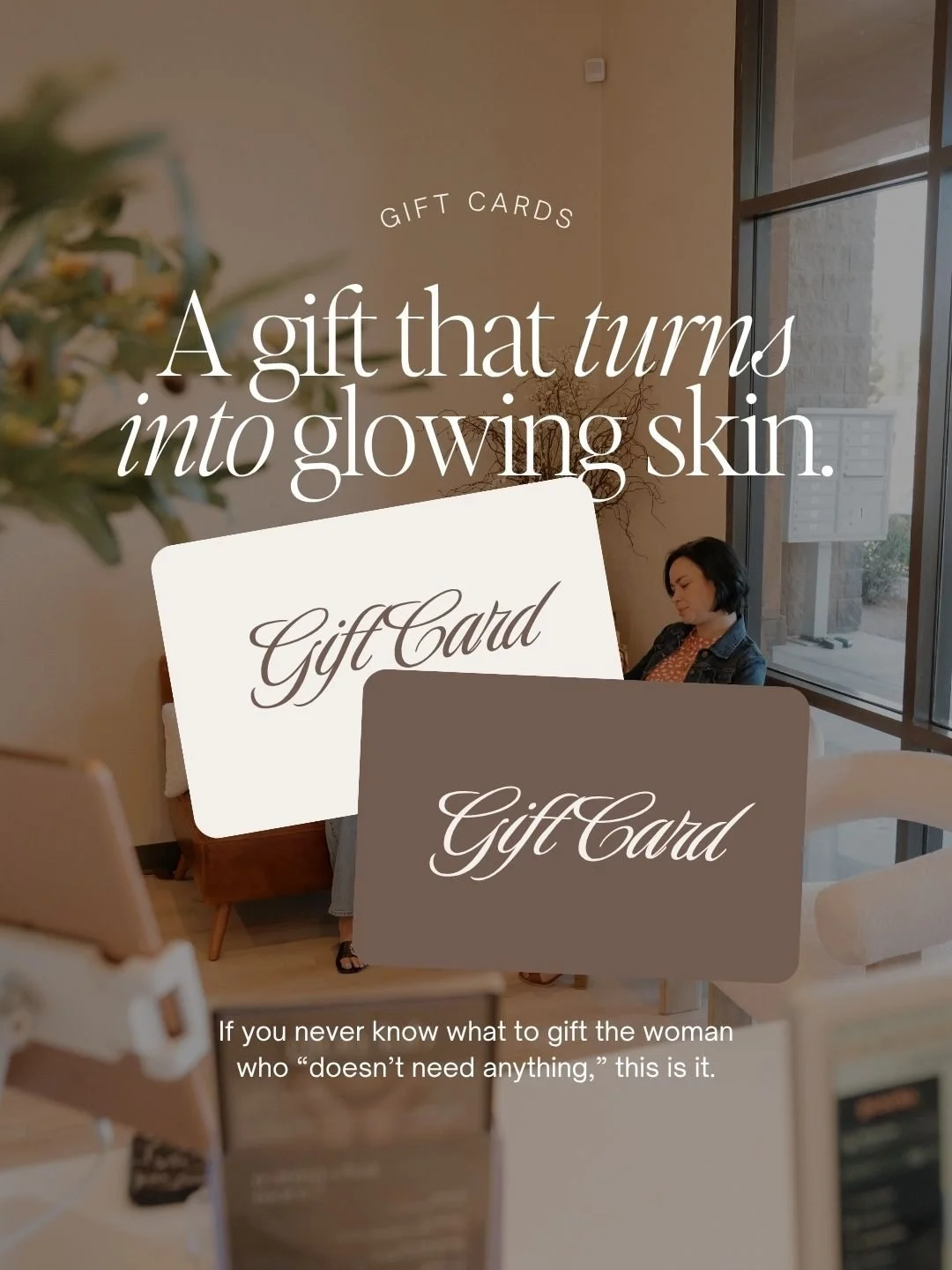 If you never know what to gift the woman who &ldquo;doesn&rsquo;t need anything,&rdquo; this is it. 🎁 ✨

Instead of guessing her shade, size, or style, give her the freedom to choose exactly what she wants! Gift Cards are always available for purcha