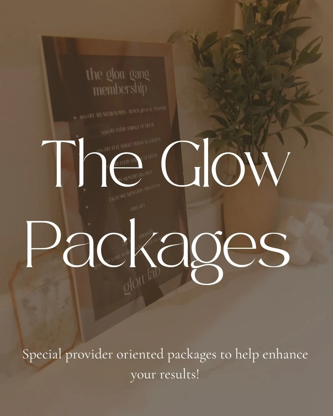 Glow now, thank yourself later ✨

These custom made packages are here to ensure you get the best results. Invest in your skin with our customized skincare + injectable packages&mdash;because confidence looks good on you 💉 All of these packages are a
