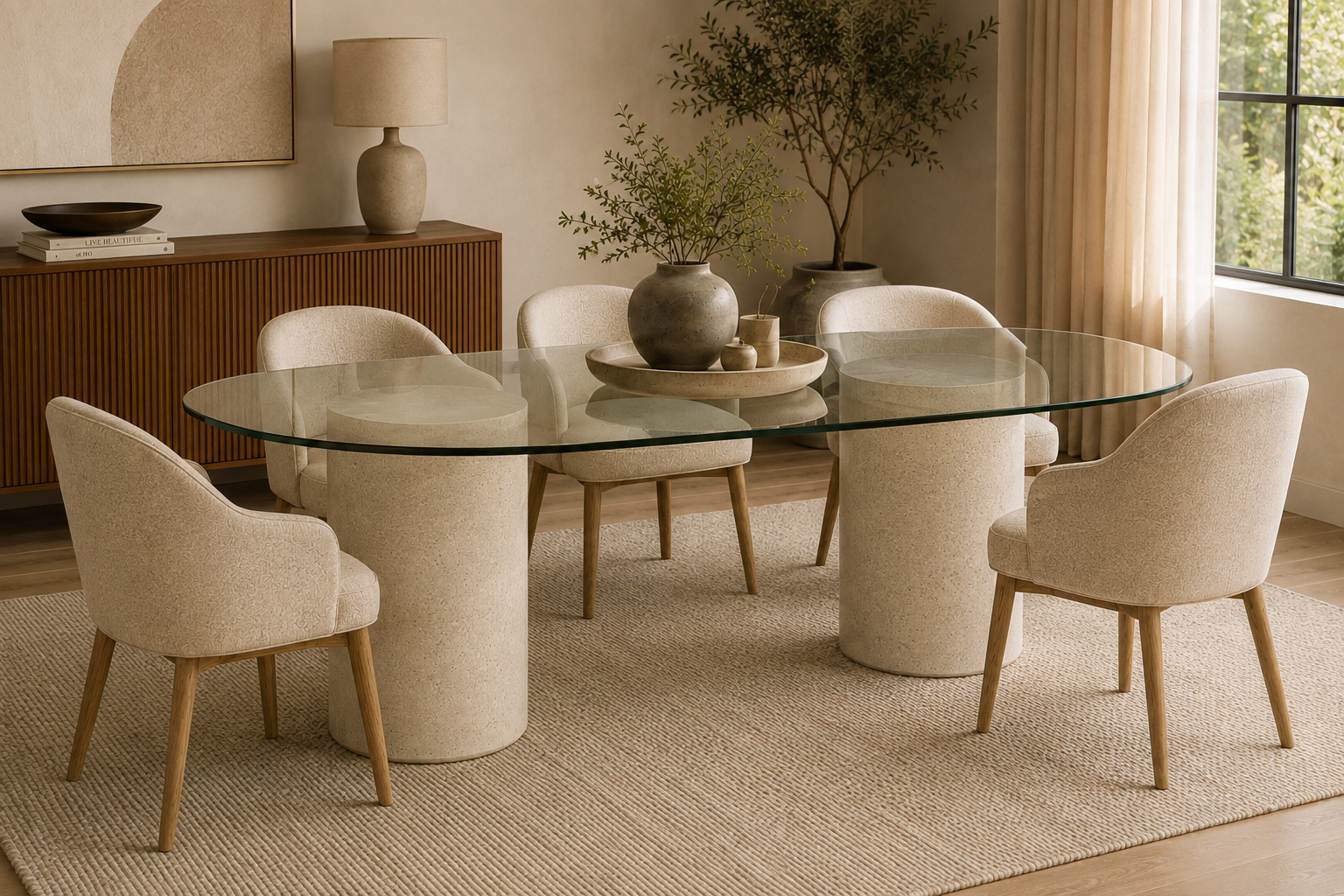 The Gathering Ceramic Dining Table