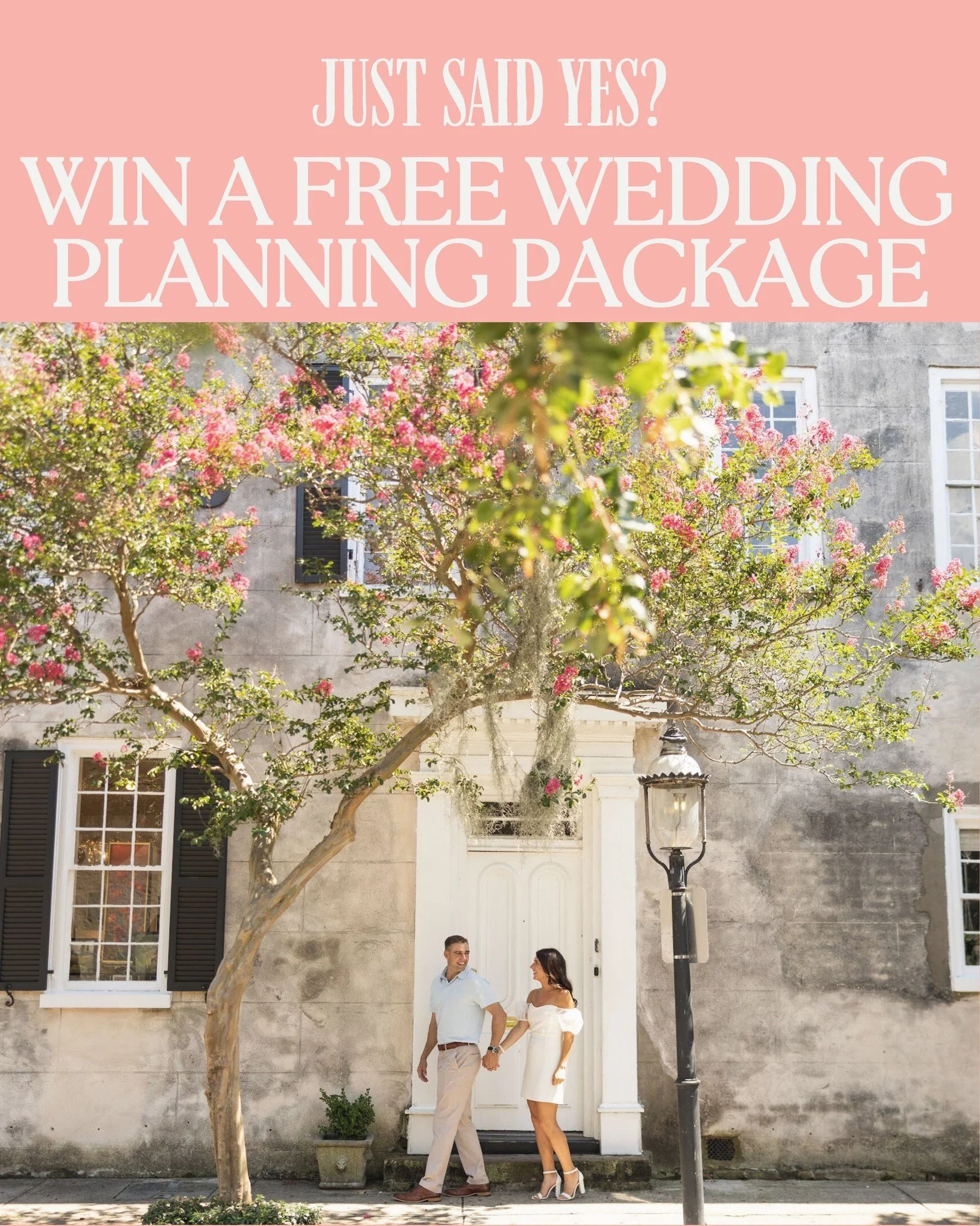 A GIFT FOR THE NEWLY ENGAGED

To the couples who just said "yes," congratulations! We know the holiday season is a whirlwind, so we are shifting our entry deadline to the end of January to make sure all of our newest engagement season coupl