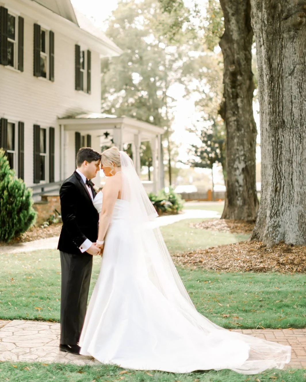 Hannah &amp; Tim stepped under the historic oaks of Mooresville for a day that felt as intentional as it was effortless. Their celebration was a masterclass in traditional elegance, from those first quiet vows on the lawn to the high-energy joy that 