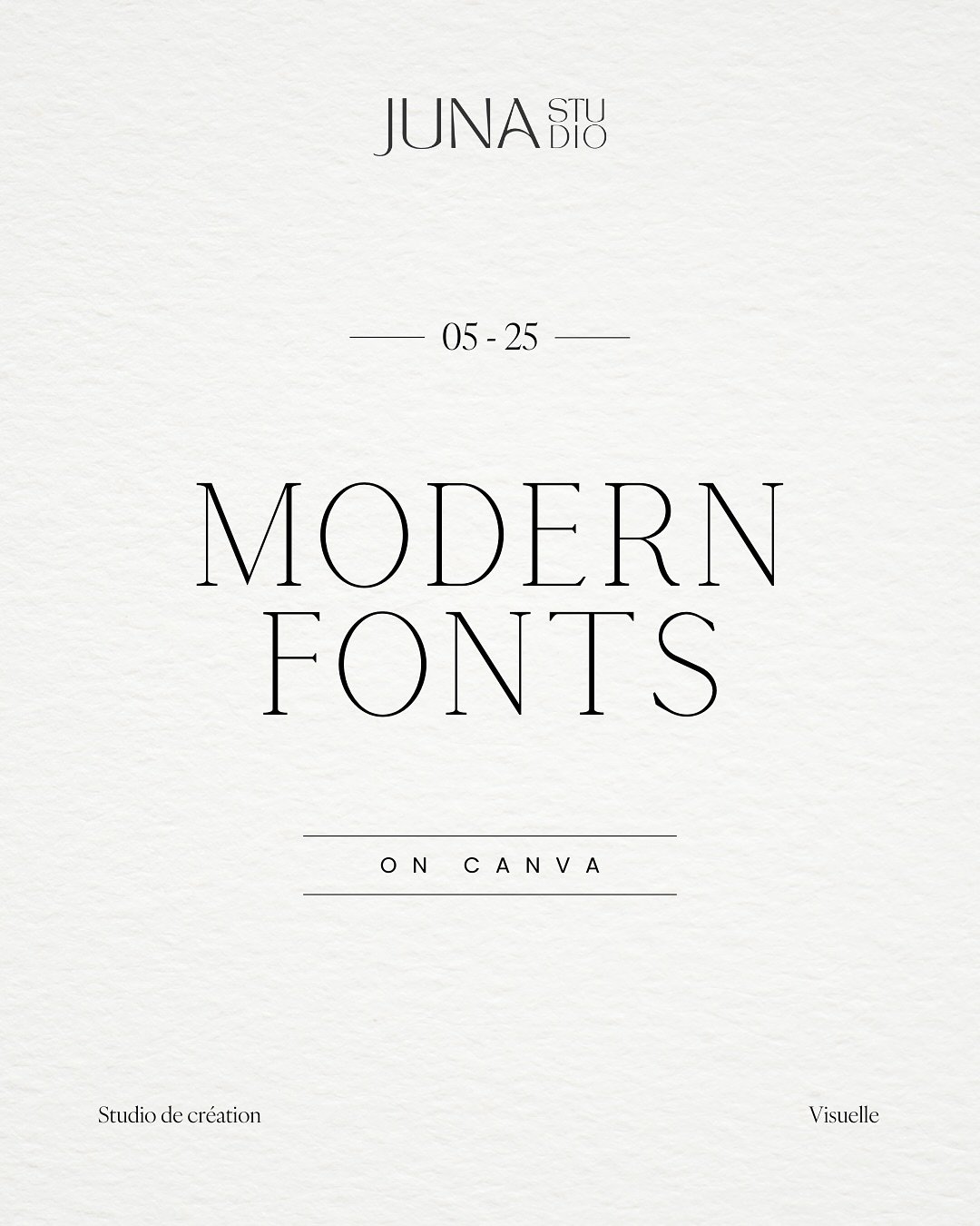 ✨ Typo Moderne &mdash; &Eacute;dition #5
Pour cette 5e &eacute;dition, place &agrave; la modernit&eacute; !
Des lignes nettes, des formes audacieuses, et une touche de fra&icirc;cheur graphique. Ces typographies modernes sont parfaites pour des ident