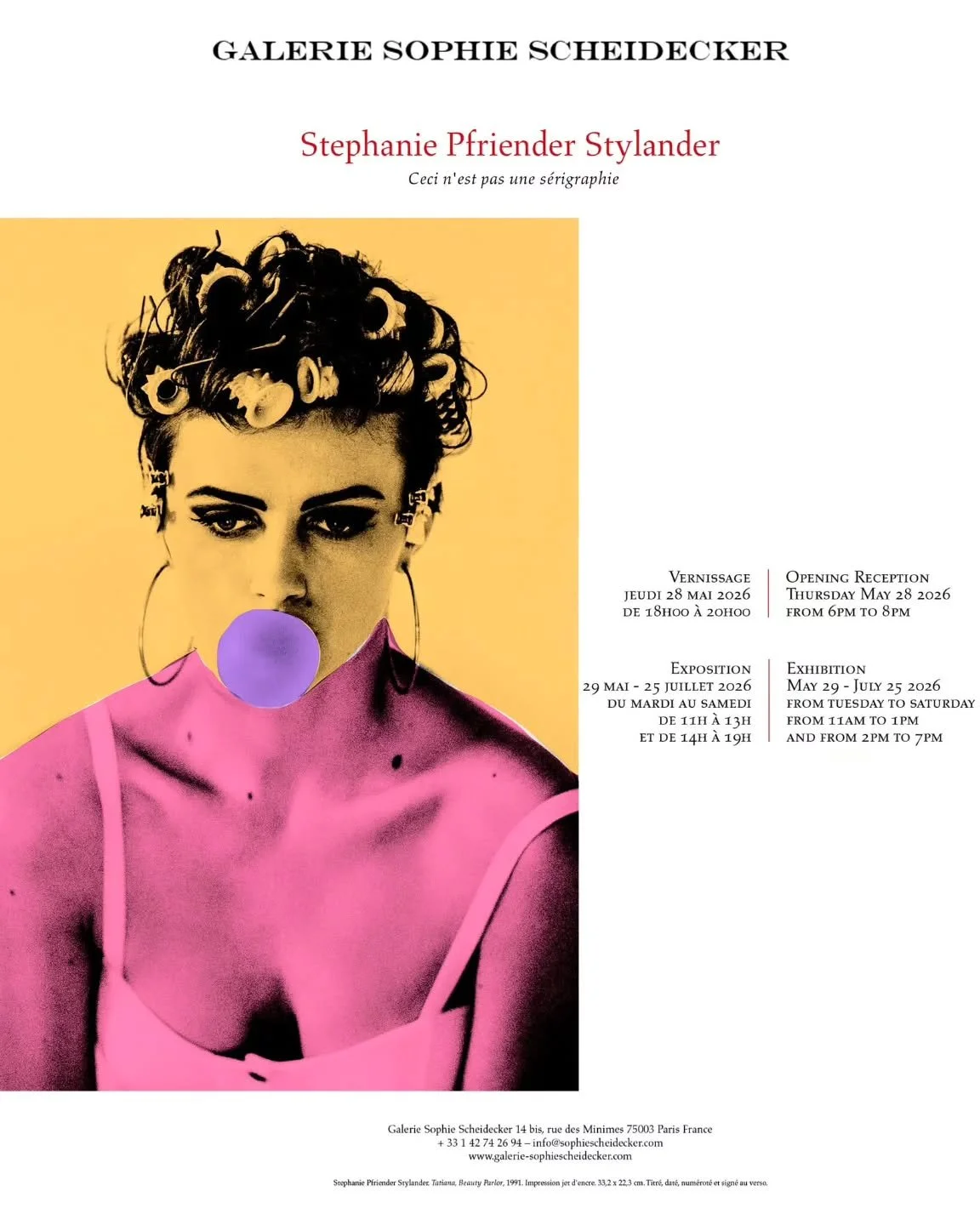 Congratulations to my dear friend @spfrienderstylander_official on her upcoming solo show in Paris. I loved working on this incredible image with you...dark smoky eyes, prominent defined brows, and bubbles!  #galleryshow #paris #beauty #portraitphoto