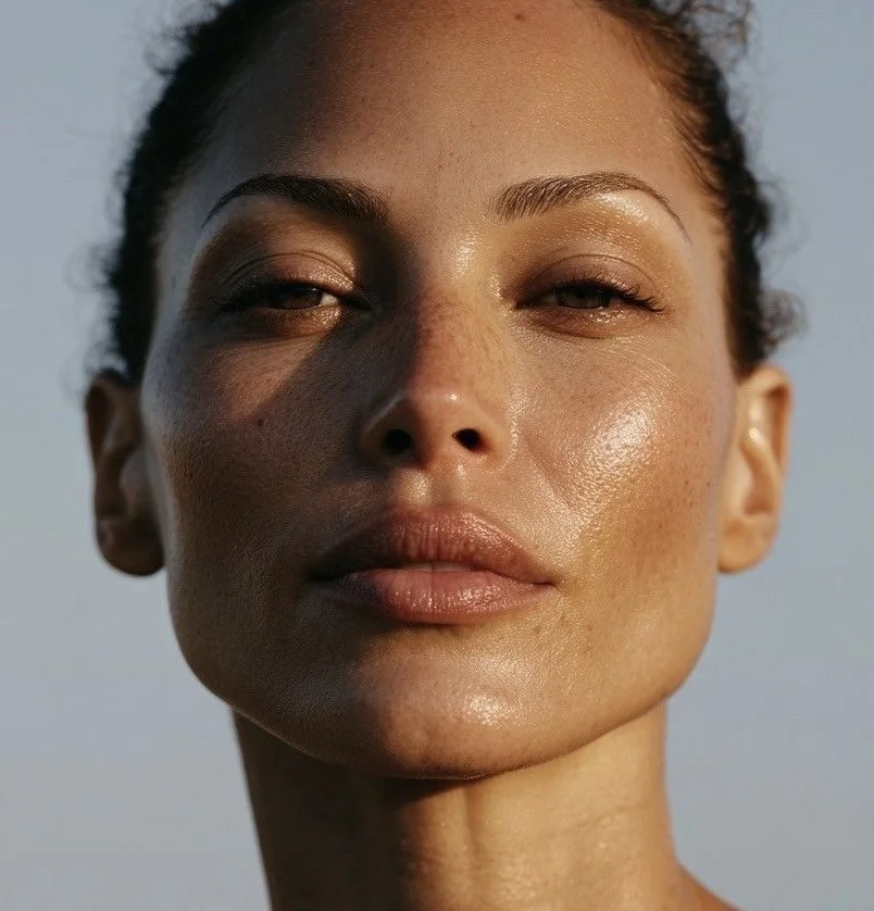 Natural, sun-kissed golden glow summer makeup by editorial makeup artist Robin Schoen