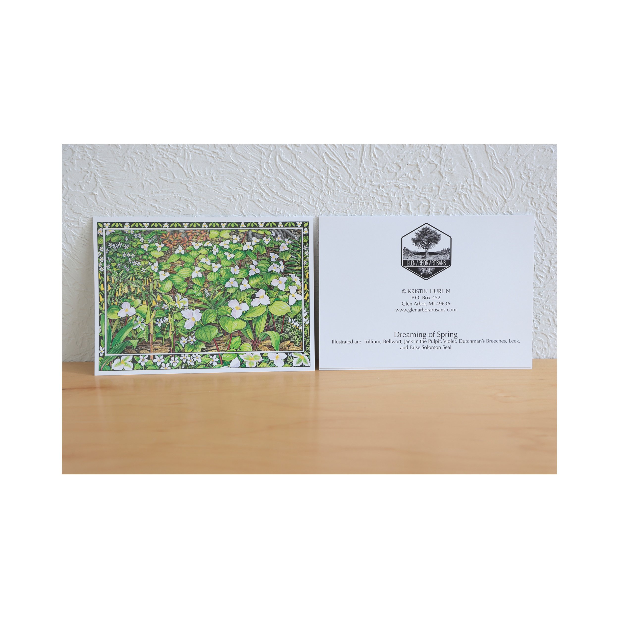 Dreaming of Spring Note Card