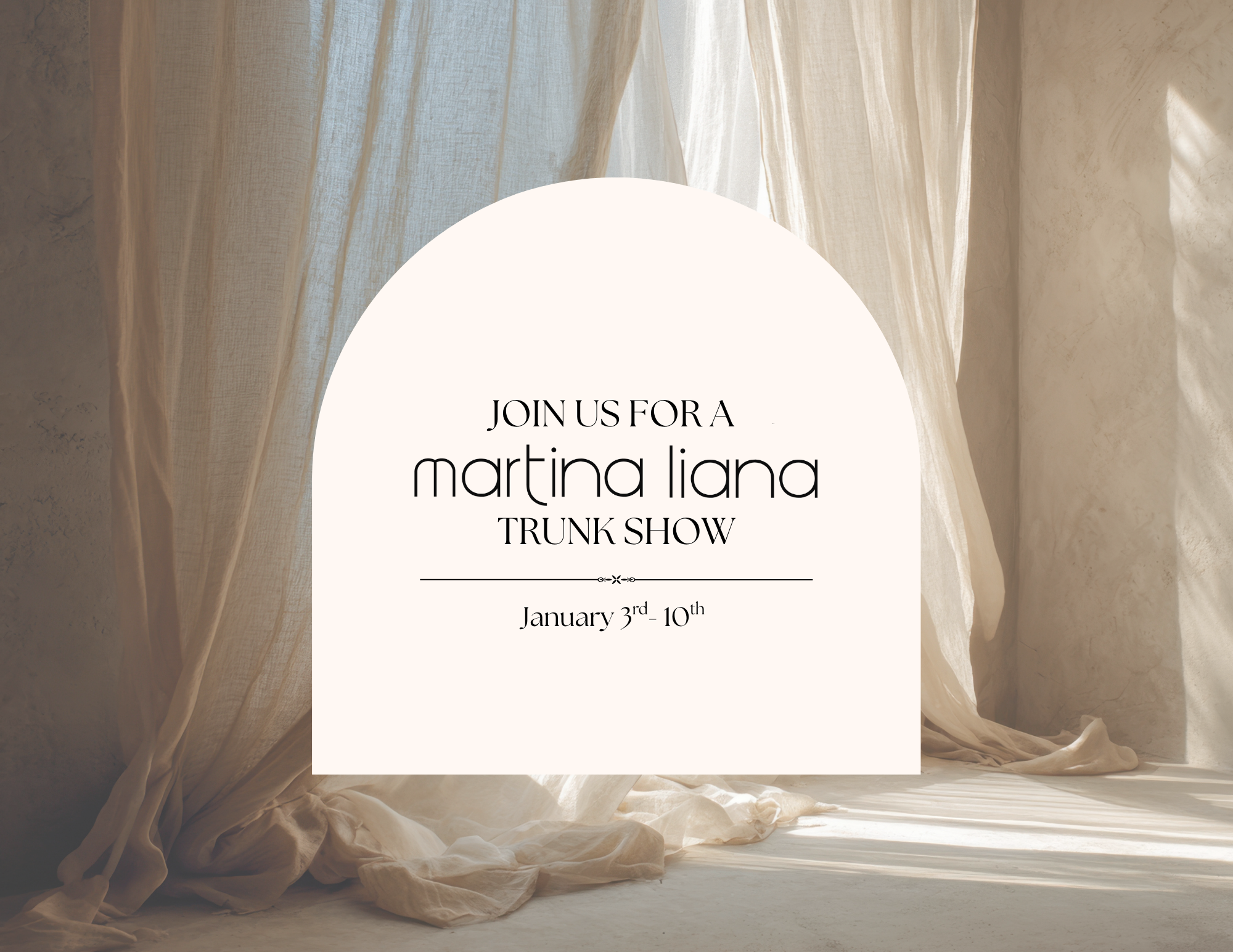Martina Liana Trunk Show