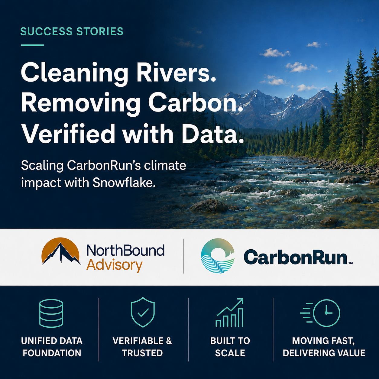 Case Study: CarbonRun Built a Snowflake Data Foundation for Verifiable Carbon Removal
