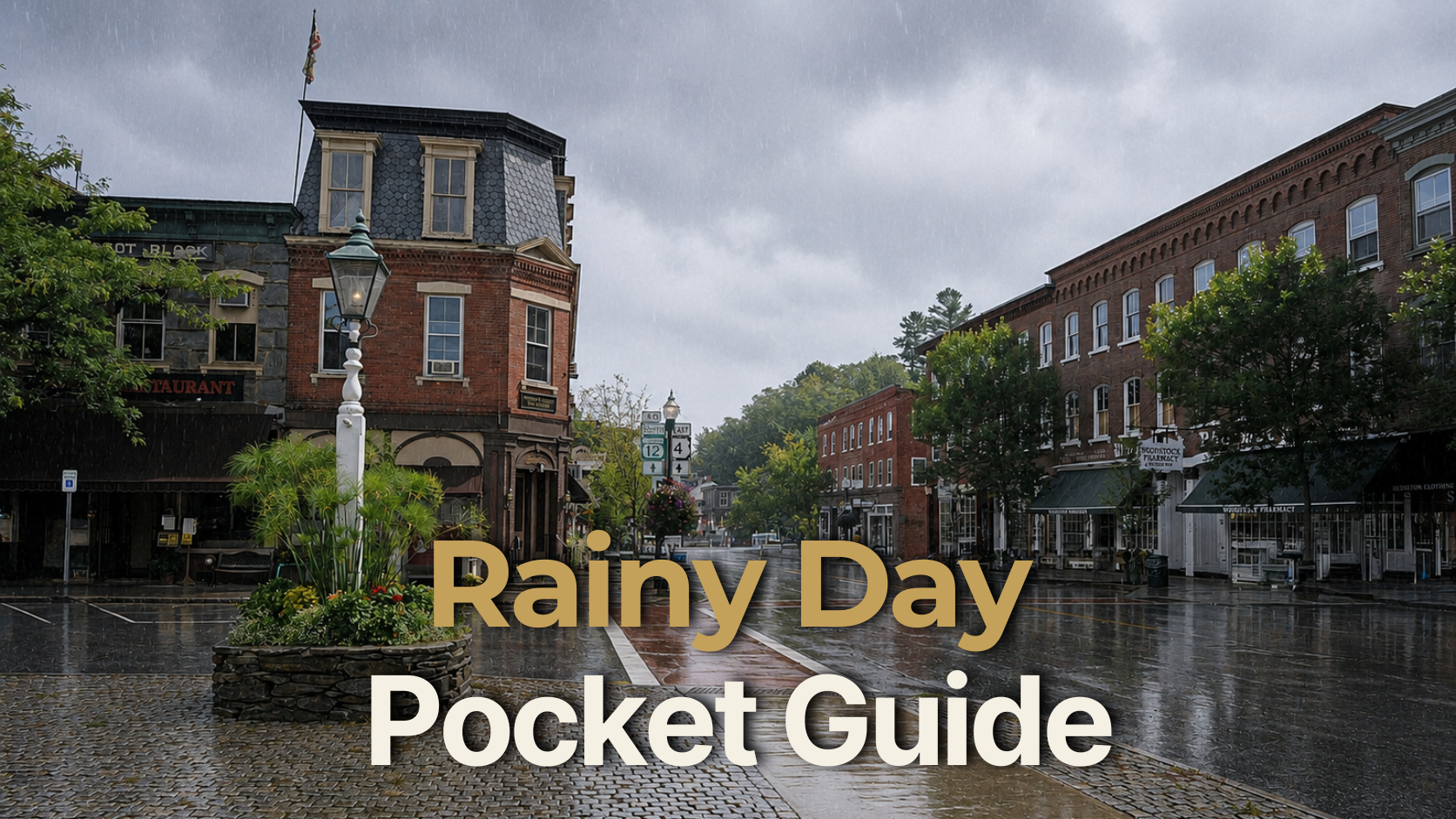 Rainy Day Vermont Pocket Guide