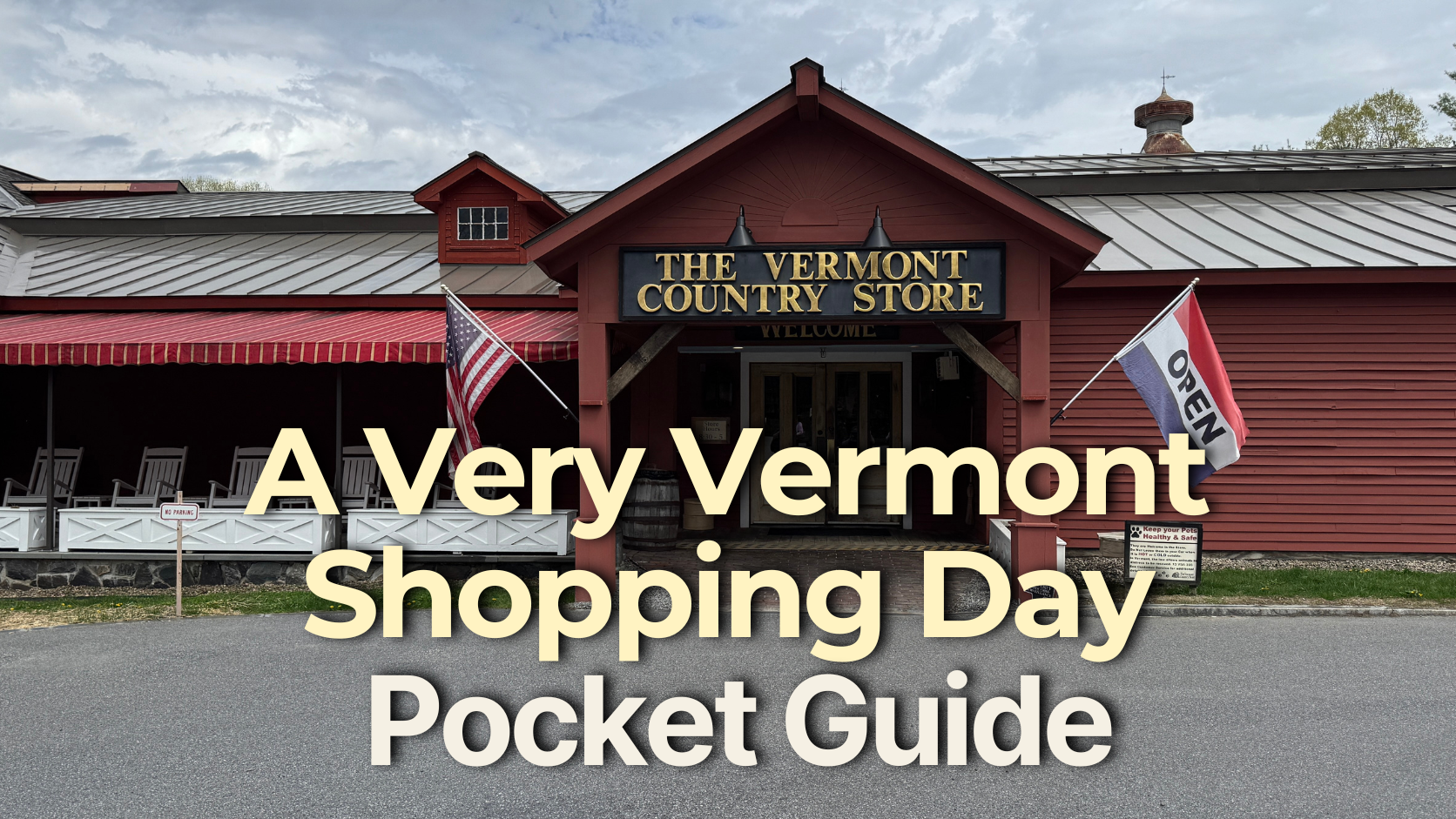 A Very Vermont Shopping Day Pocket Guide