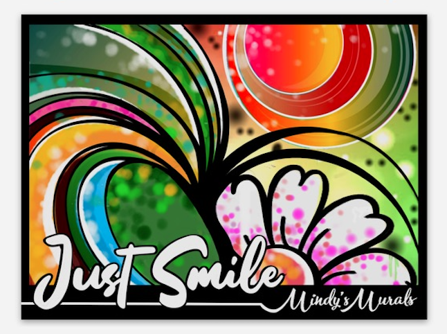 Just Smile Sticker