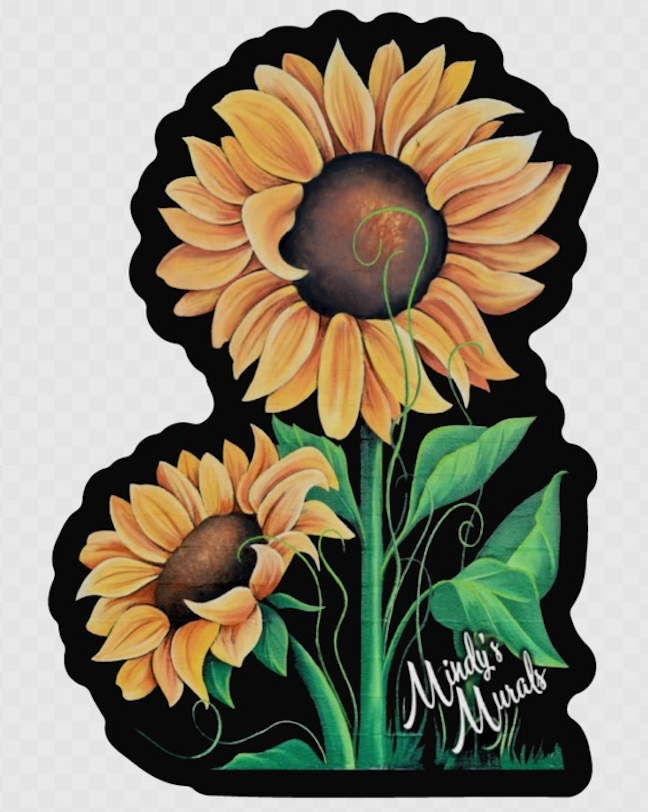 Sunflower Temporary Tattoo