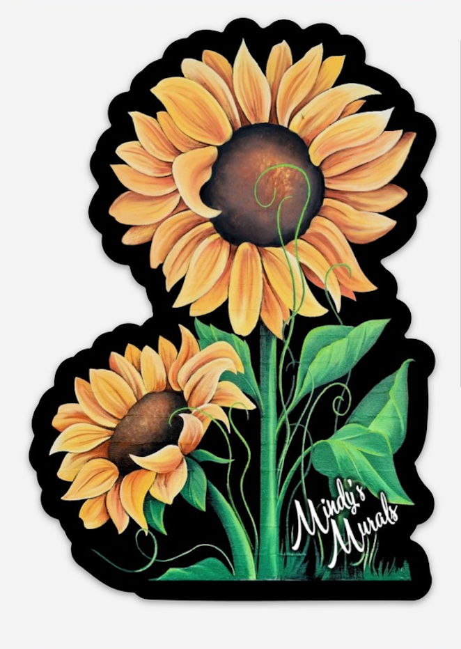 Sunflower Sticker