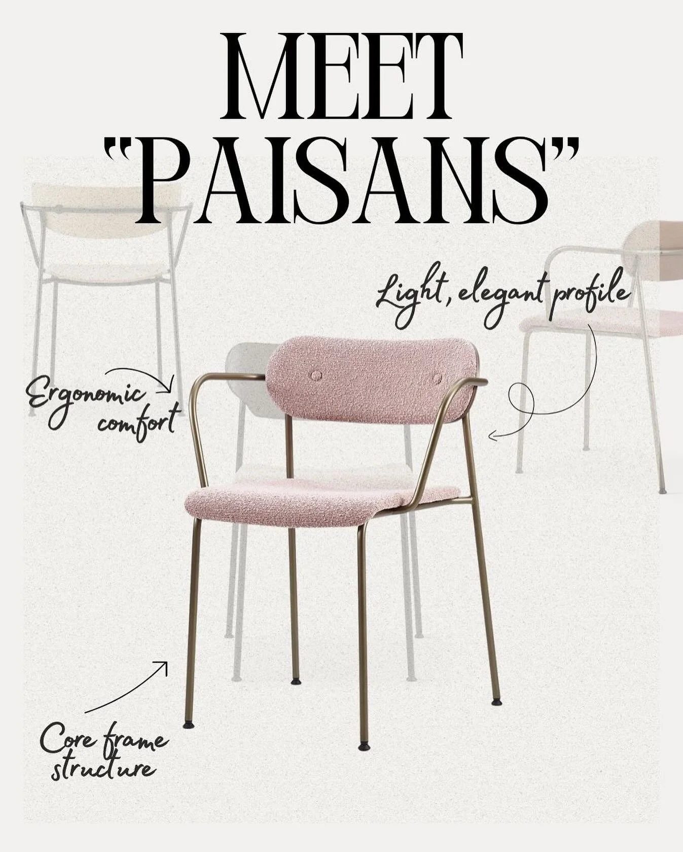 Another Source Spotlight! 
Say hello to Paisans - slim, tailored, and comfortable. It’s the chair that fits just about anywhere.
Perfect for boardrooms, breakout spaces, and beyond!