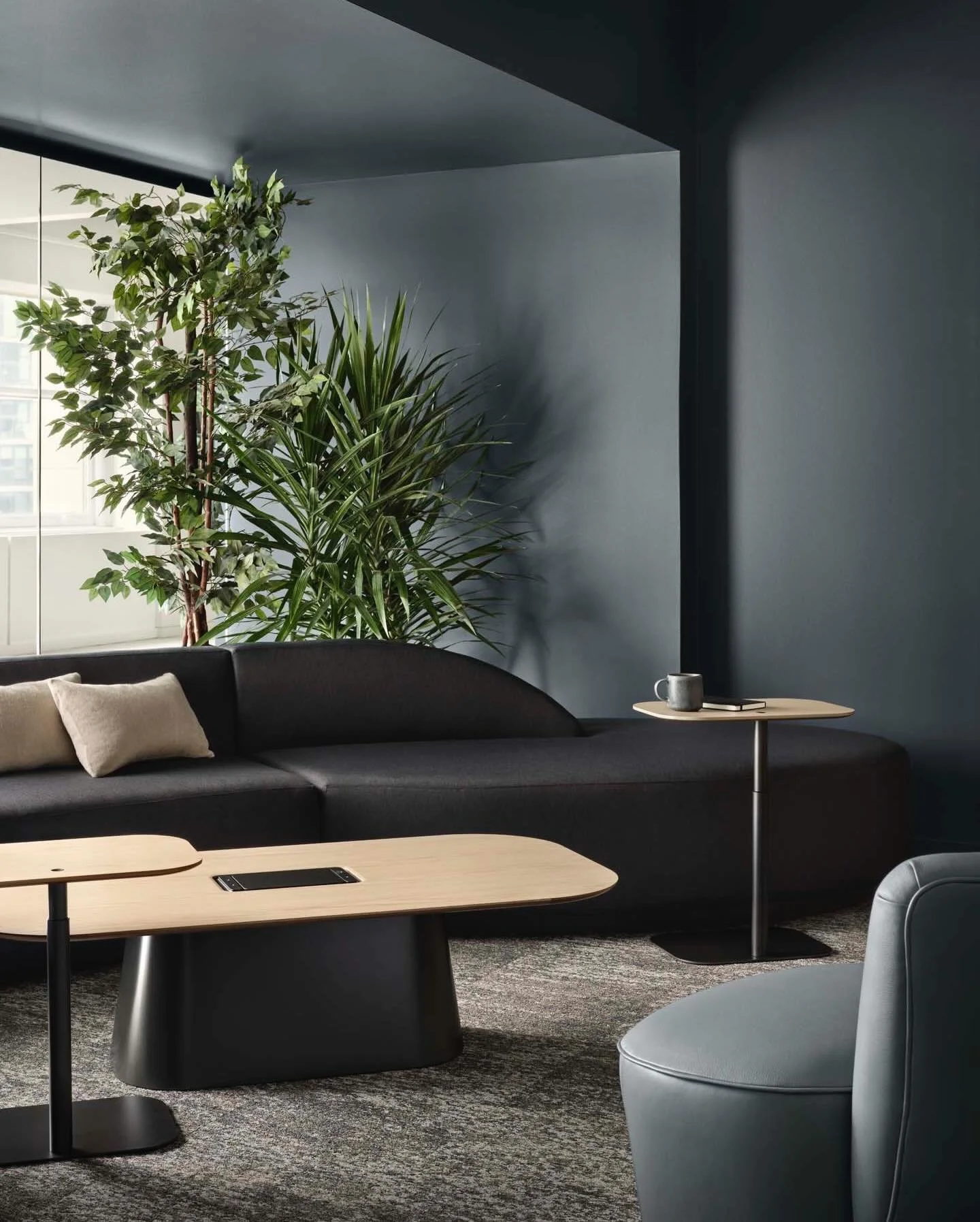 Introducing Ember by Nucraft! Designed for today&rsquo;s evolving work-lounge spaces. Seamlessly shifting from casual conversation to collaborative moments, Ember brings connectivity and flexibility into one solution. 
Reach out to us with all your E