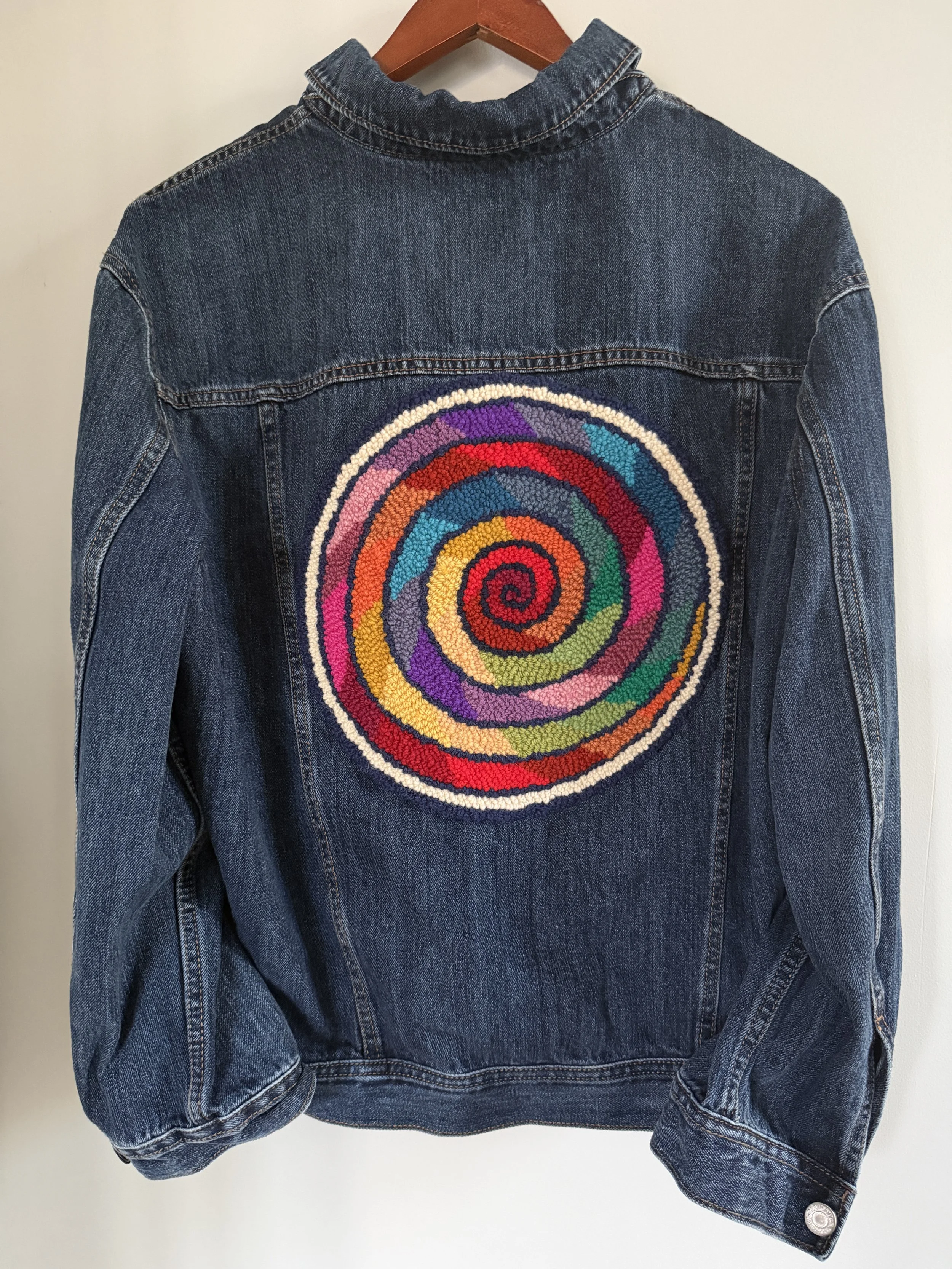 rainbow spiral Size XL