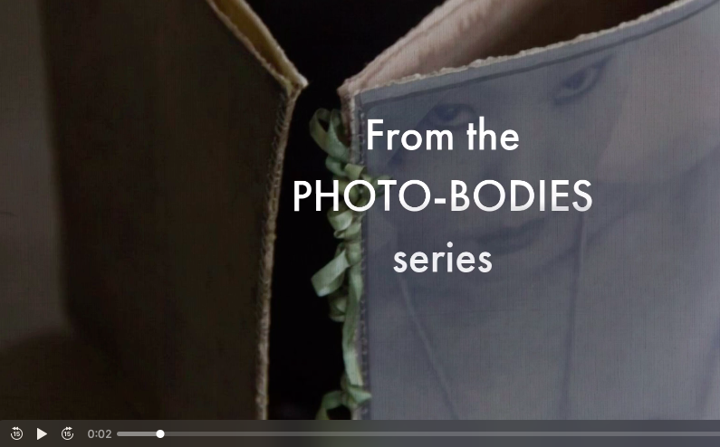 L. Mikelle Standbridge: Photo-Bodies series, photography-based mixed media