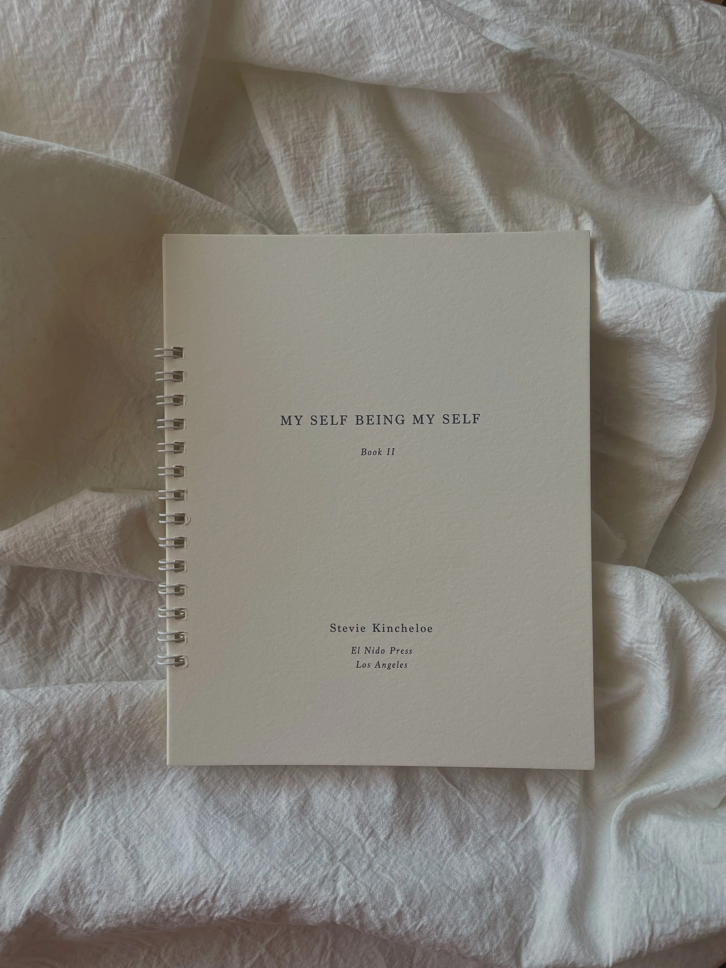 MY SELF BEING MY SELF | BOOK II