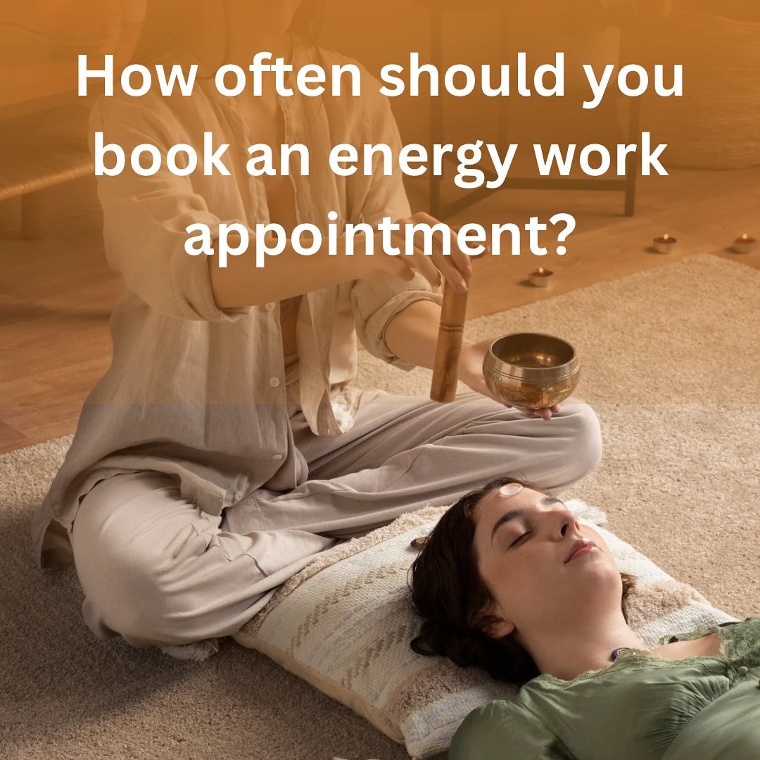 It&rsquo;s all about listening to your body in the beginning, weekly sessions can help create momentum and establish balance. 🌿

As you start feeling more aligned, you might move to monthly or even every few months.

Remember, your healing journey i