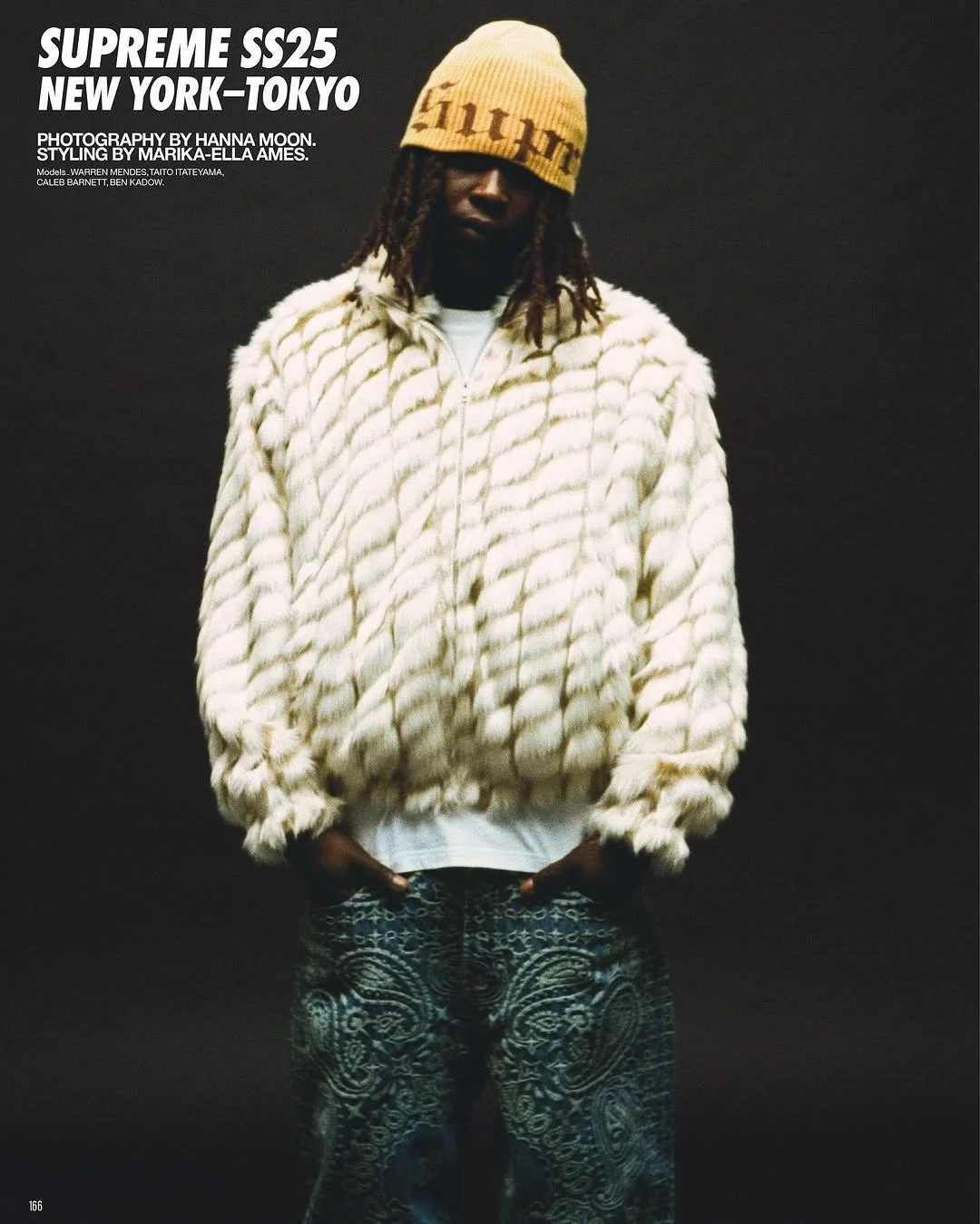 Supreme x Them magazine