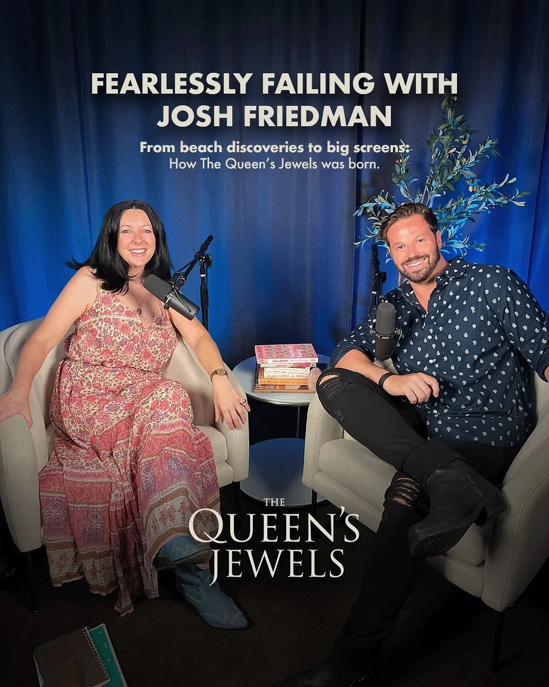 From a beach encounter with a local treasure hunter… to turning legends of lost Spanish gold into a full-length feature film. 🏝️✨
@joshuacurtisfriedman takes us inside the making of The Queen’s Jewels in his conversation with Lola Berr