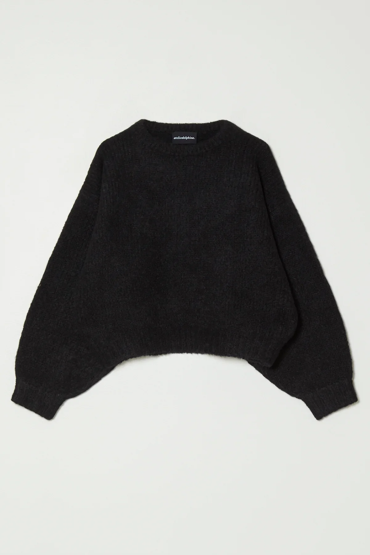 Atelier Delphine Balloon Sleeve Sweater - Black