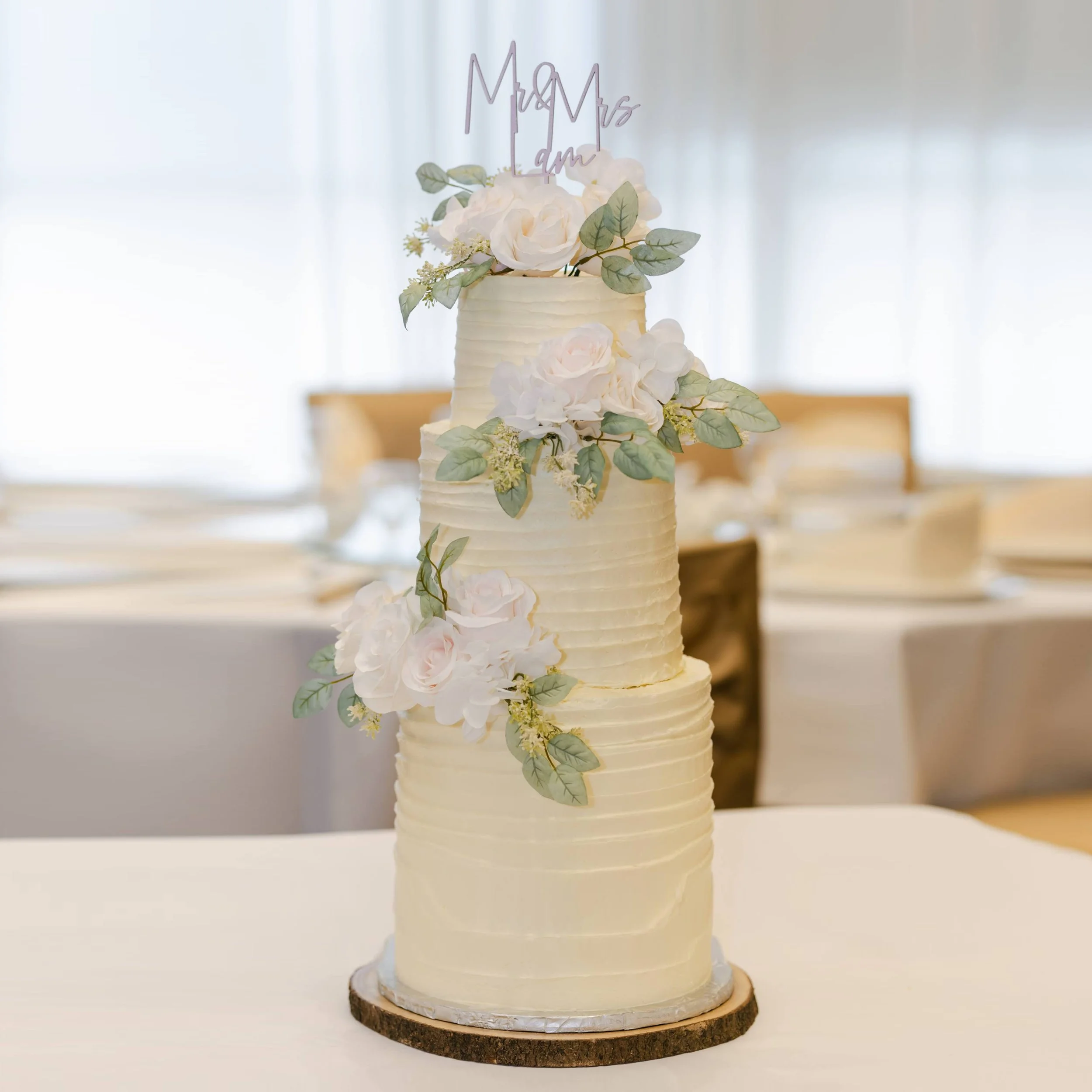 Kim and Chris’s Wedding Cake