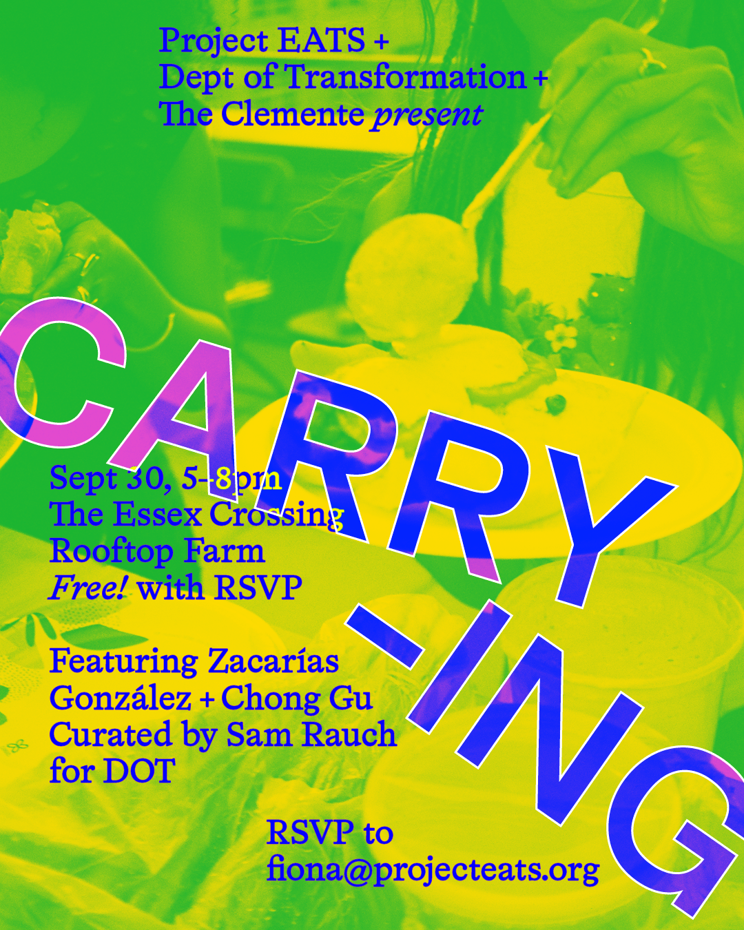 DOT × Project EATS: Carry-ing