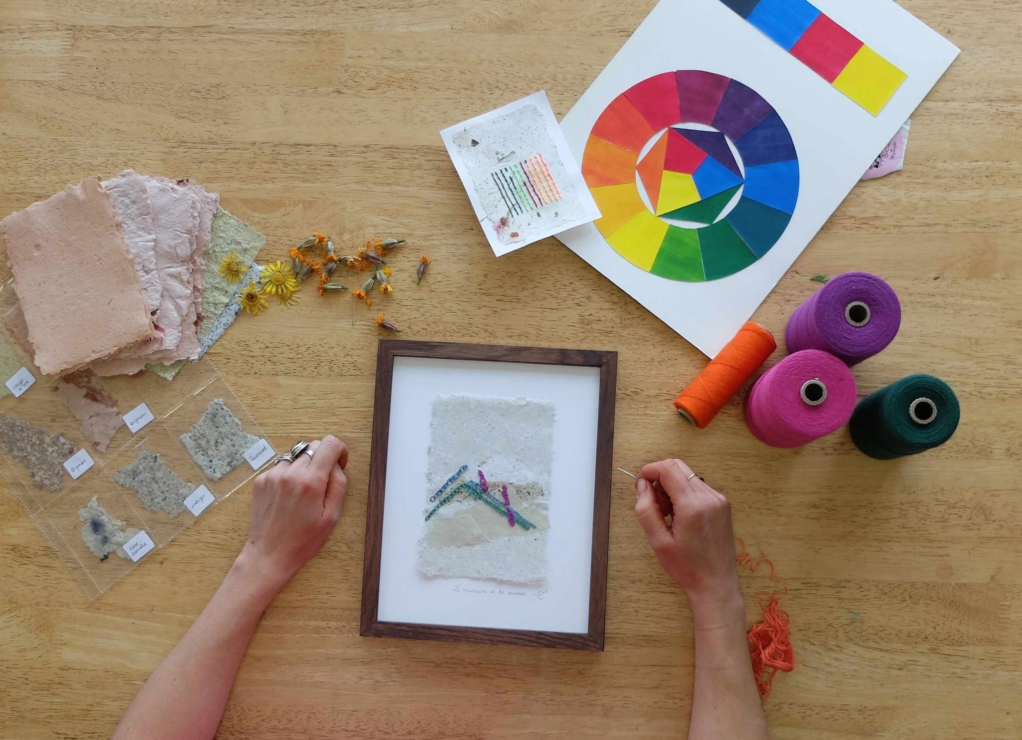ATELIERS &Agrave; VENIR ! 💫

🌟BRODERIE SUR PAPIER ET IMPRESSIONS V&Eacute;G&Eacute;TALES AVEC JULIE LACROIX 
Samedi 11 octobre de 13h &agrave; 16h - 80$ (avant taxes)
Atelier de broderie sur papier de fleurs
👉https://www.zeffy.com/fr-CA/ticketing/