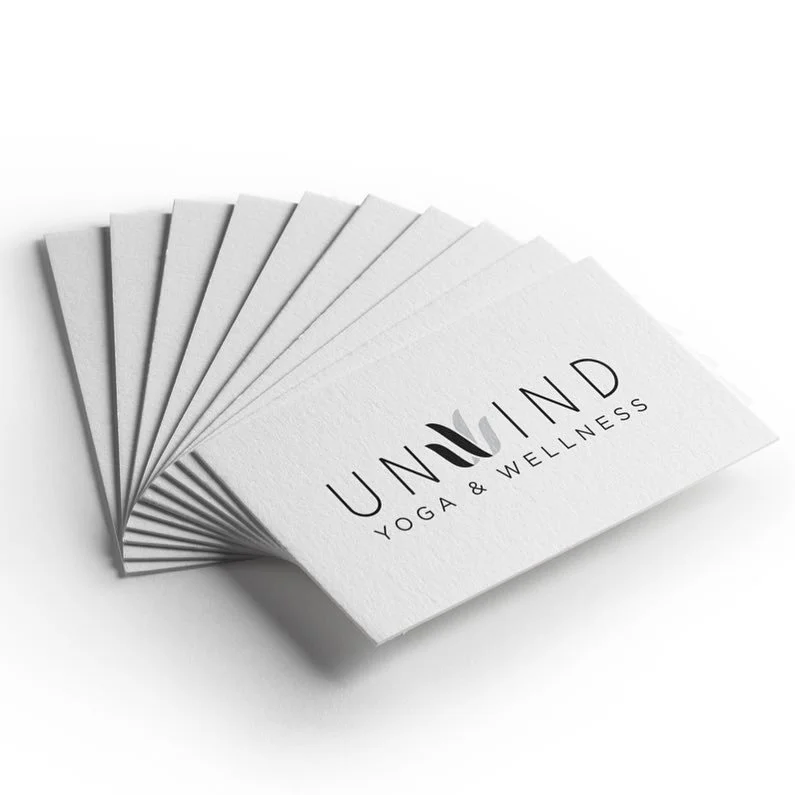 ID design for @unwindyoganj
.
.
.
.
.
.
#graphicdesign #logodesign #yogastudio #localbusiness #smallbusiness #unwindyogastudio