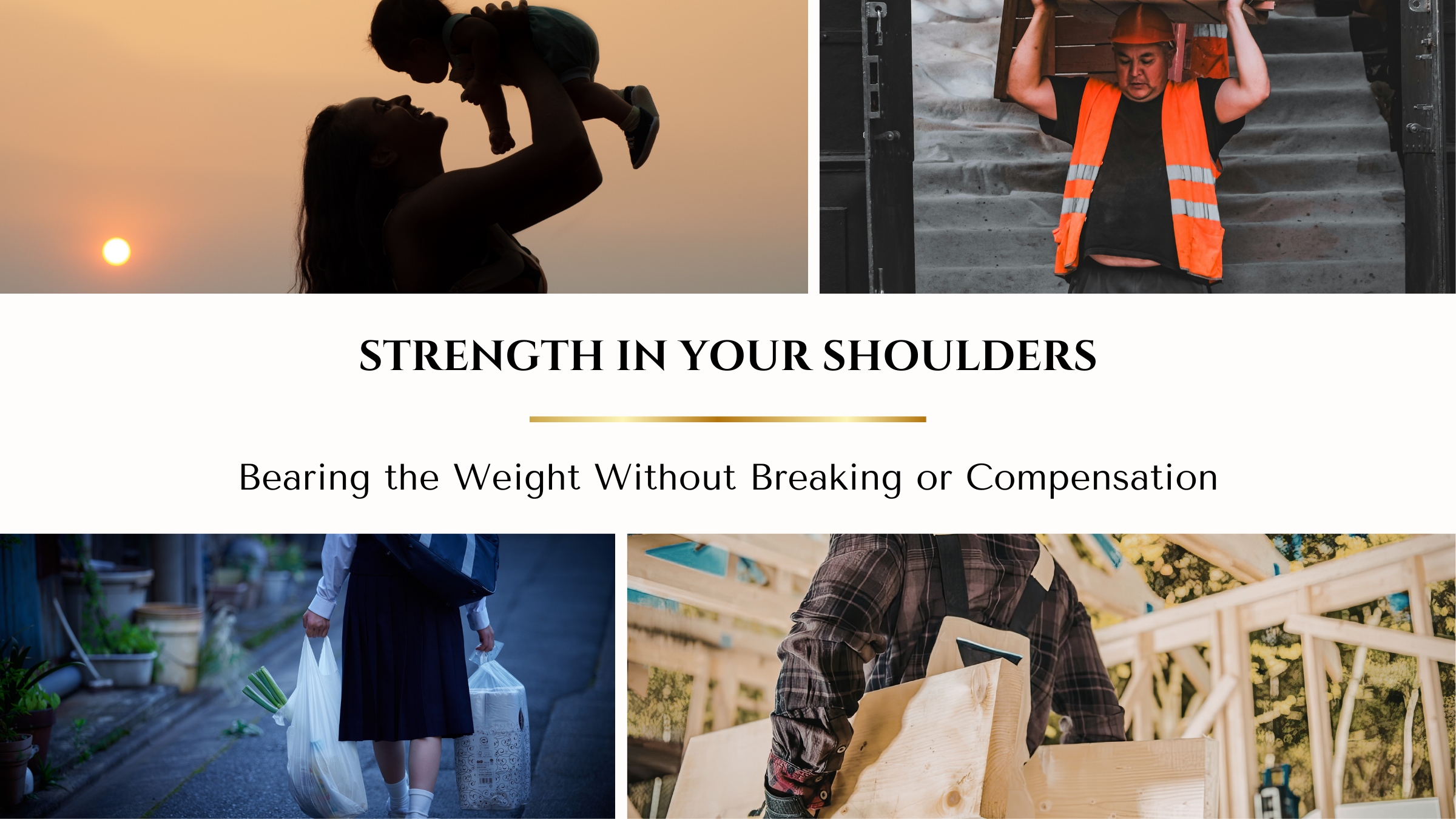 Strength in Your Shoulders: Bearing the Load Without Breaking or Compensating 
