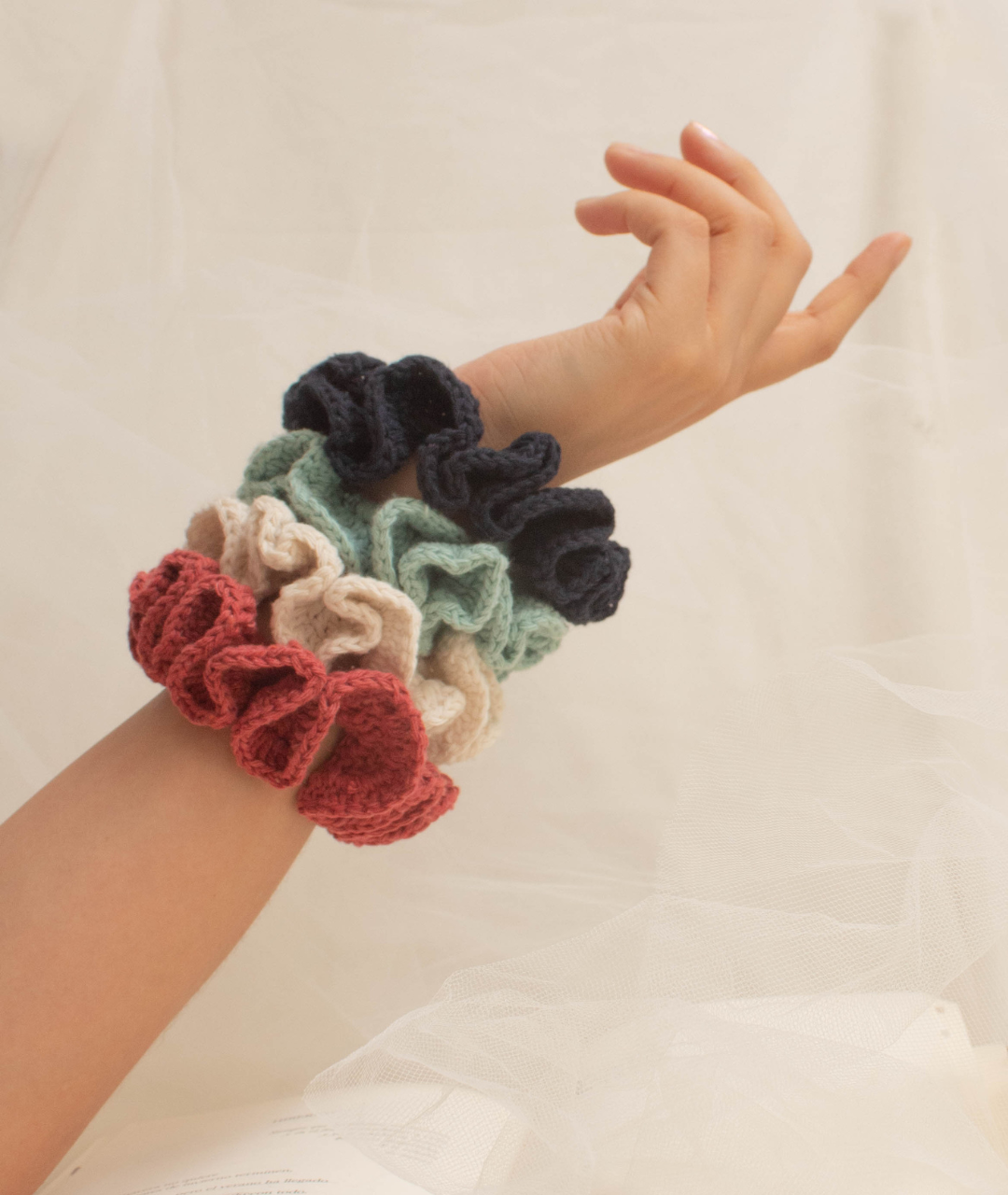 Scrunchie 'Messy&Tidy' - Kit Téjelo tú - Nivel Principiante