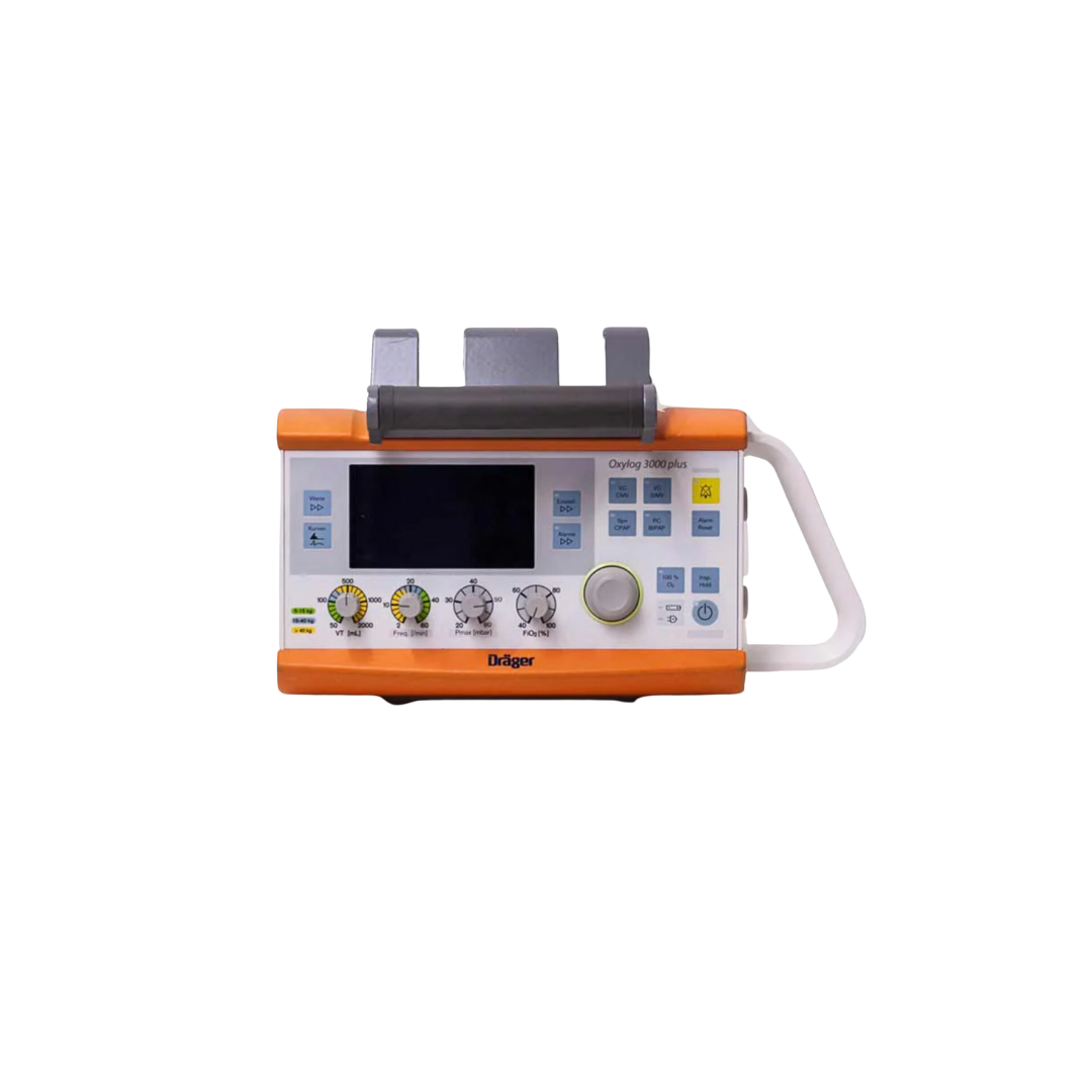 Draeger Oxylog 3000 Plus Portable Ventilator - Refurbished