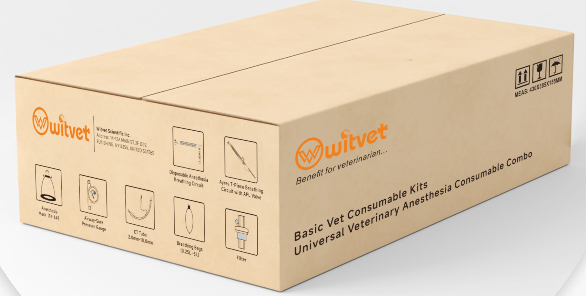 Vet Anaesthetic Consumable Kit Combo – New